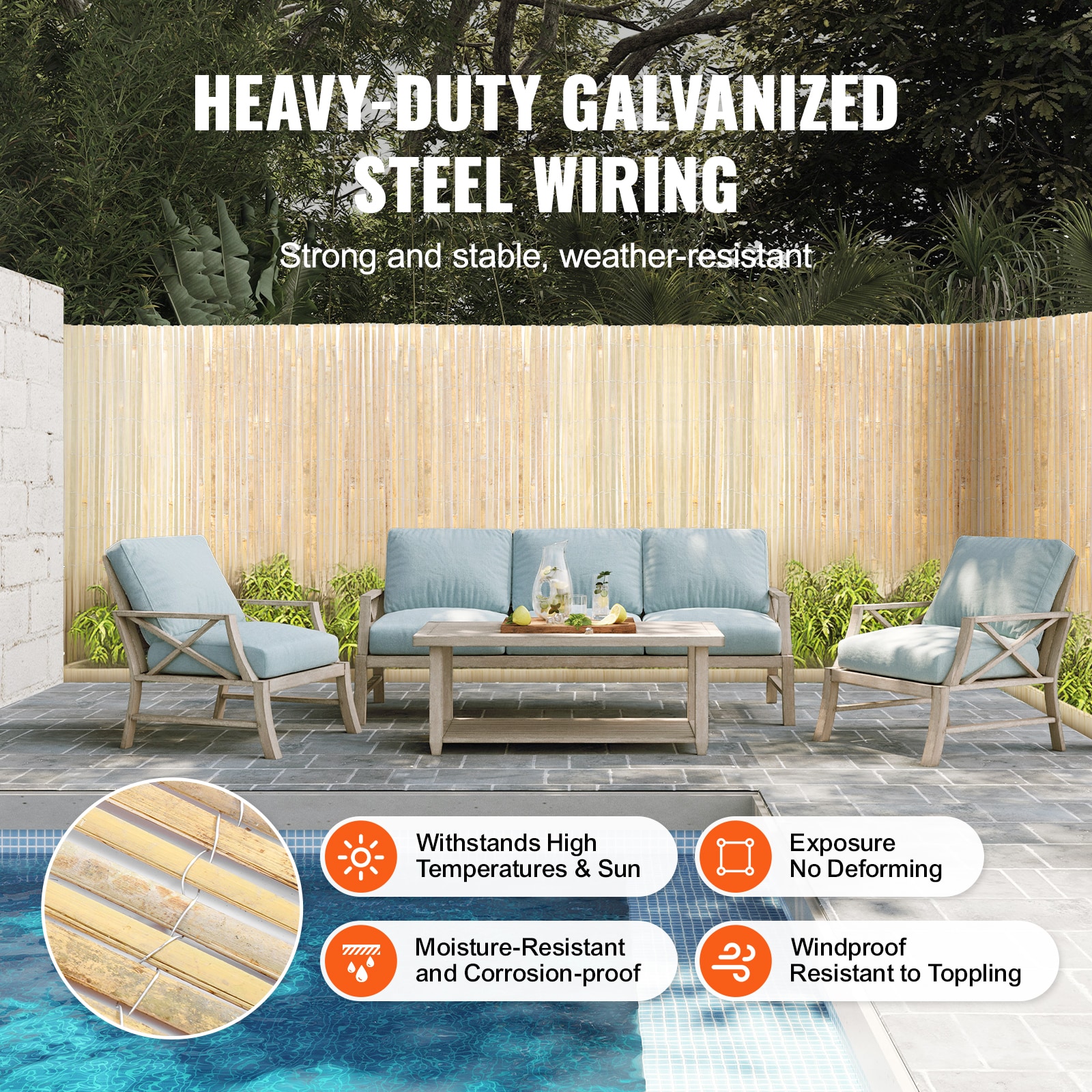 VEVOR SCZWLFTSZ16F05312V0 Rolled-Fence - View #4