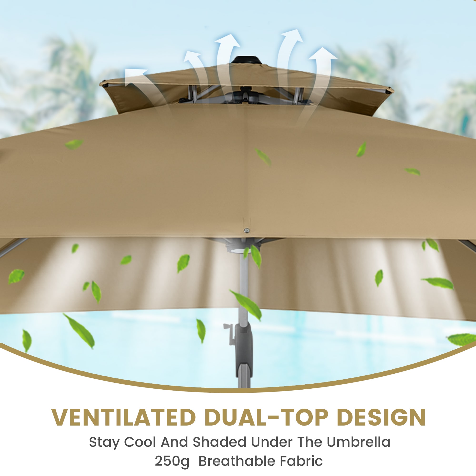 CASAINC WF-OP70234OR Umbrellas-2 - View #7