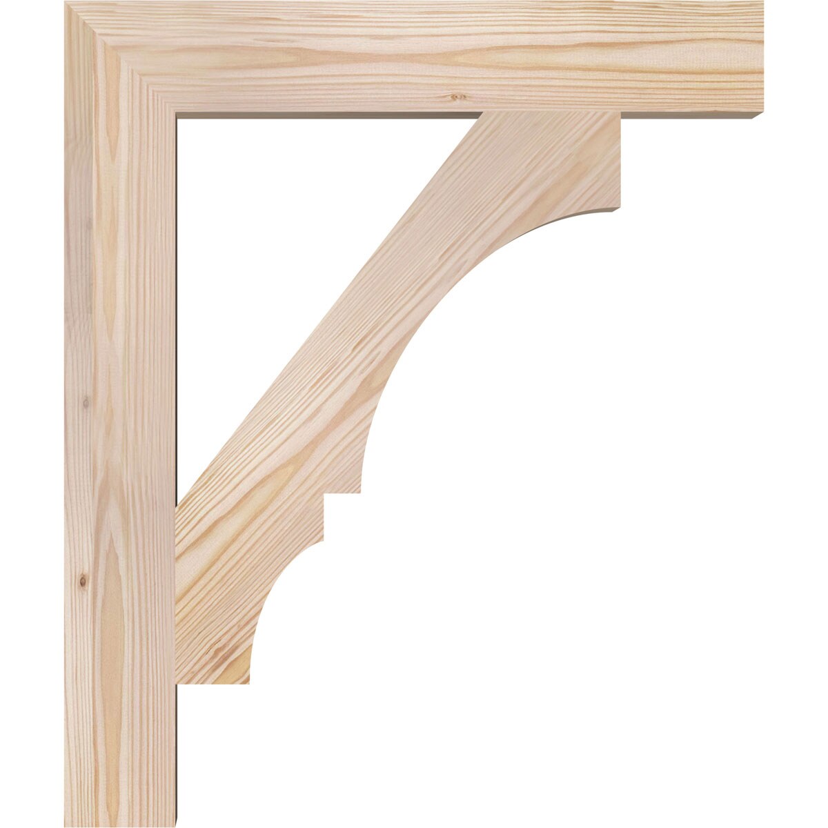 Ekena Millwork BKT04X22X26BOA05SDF Exterior-Brackets-Braces - View #3