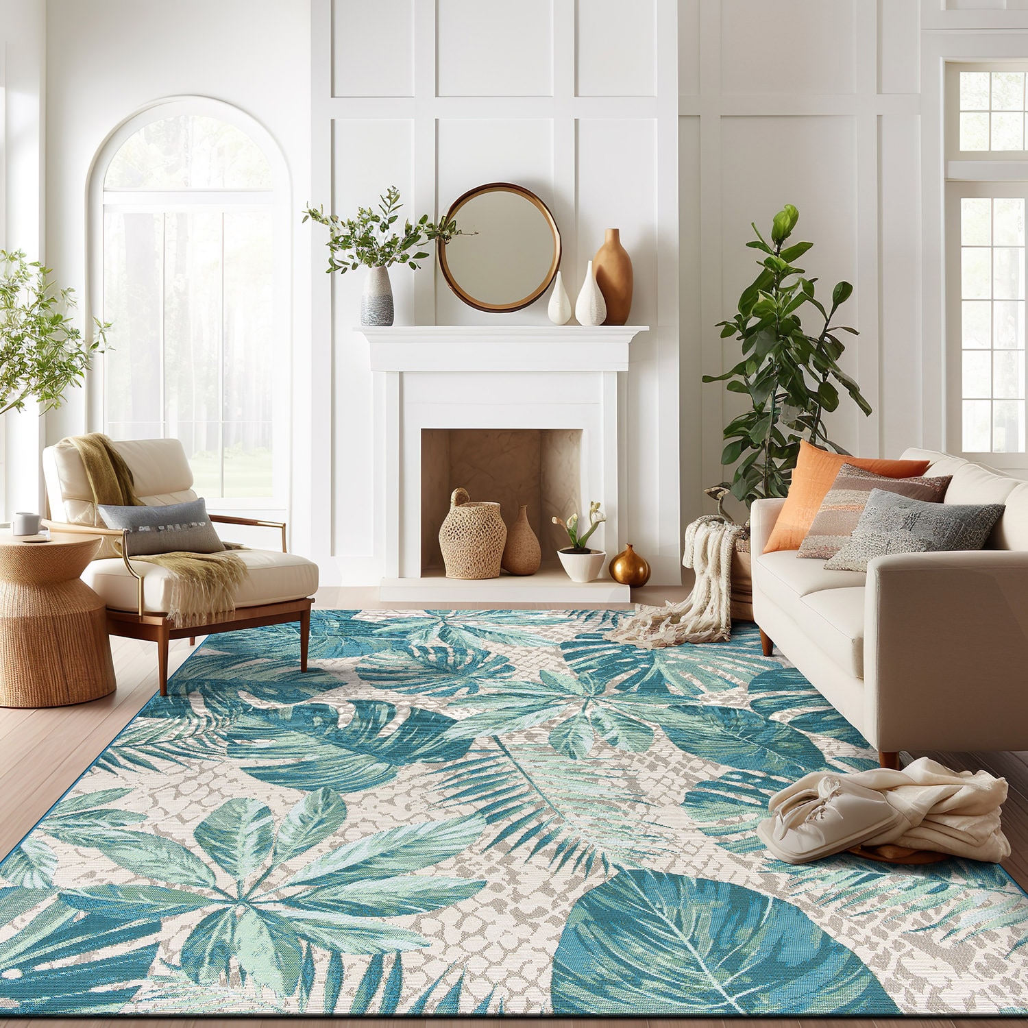 World Rug Gallery 433BLUE5X7 rugs - View #8