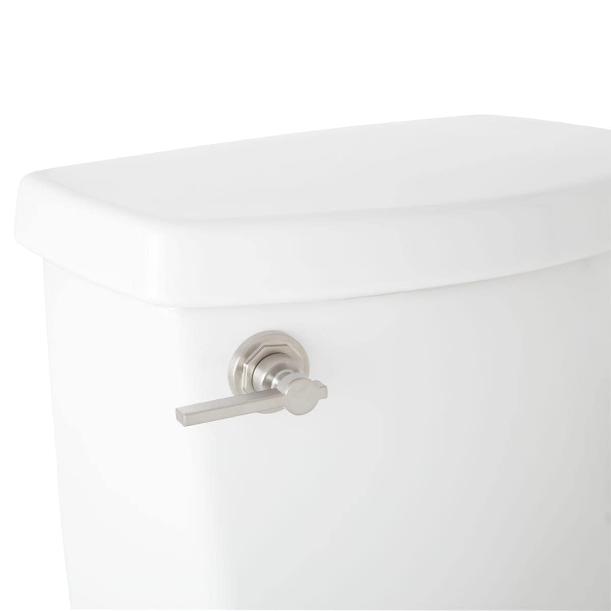 Signature Hardware 447338 Greyfield 3-3/16-in Front/Side Mount Brushed Nickel Universal Fit Handle
