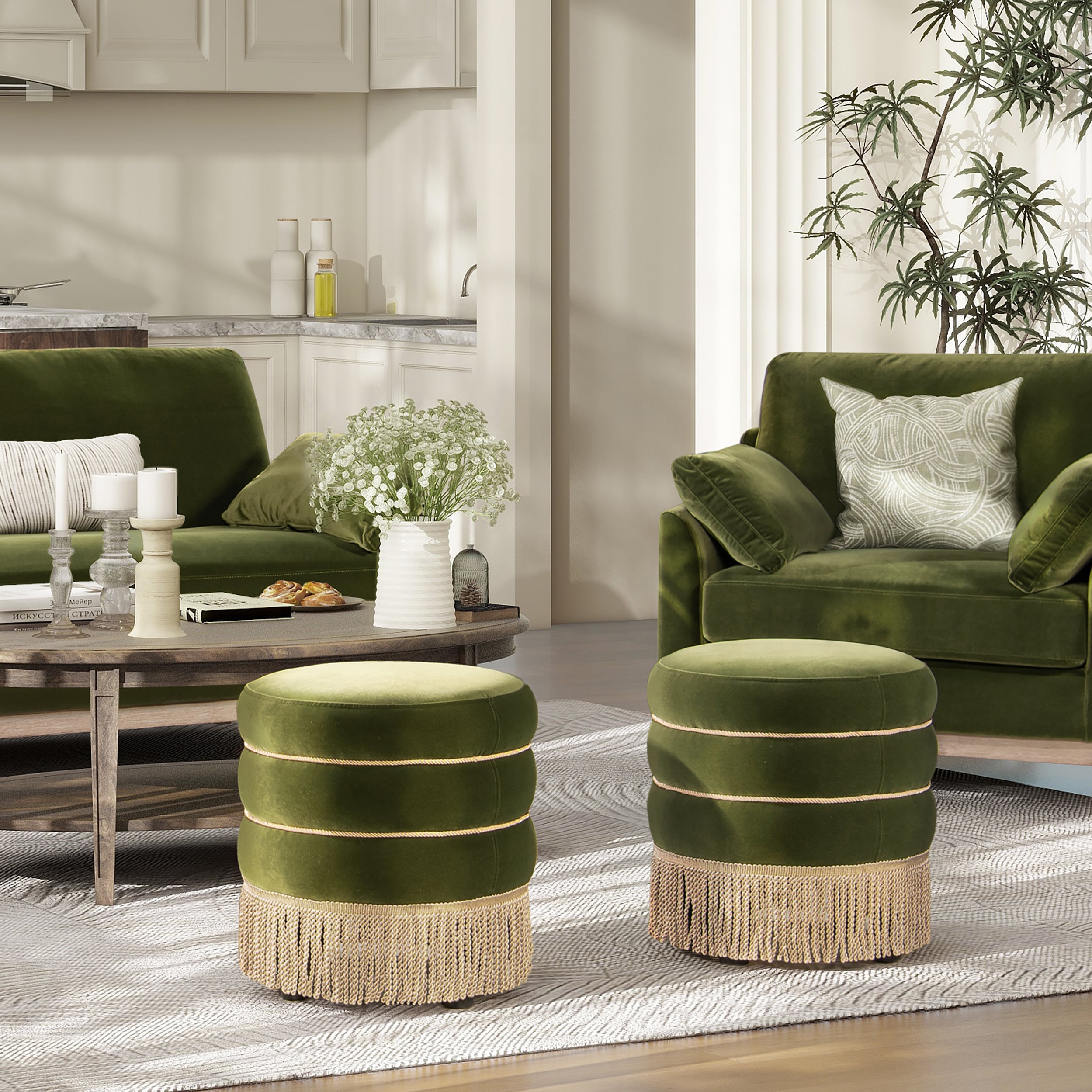 Jennifer Taylor Home LV036-84700 Indoor-Ottomans - View #4