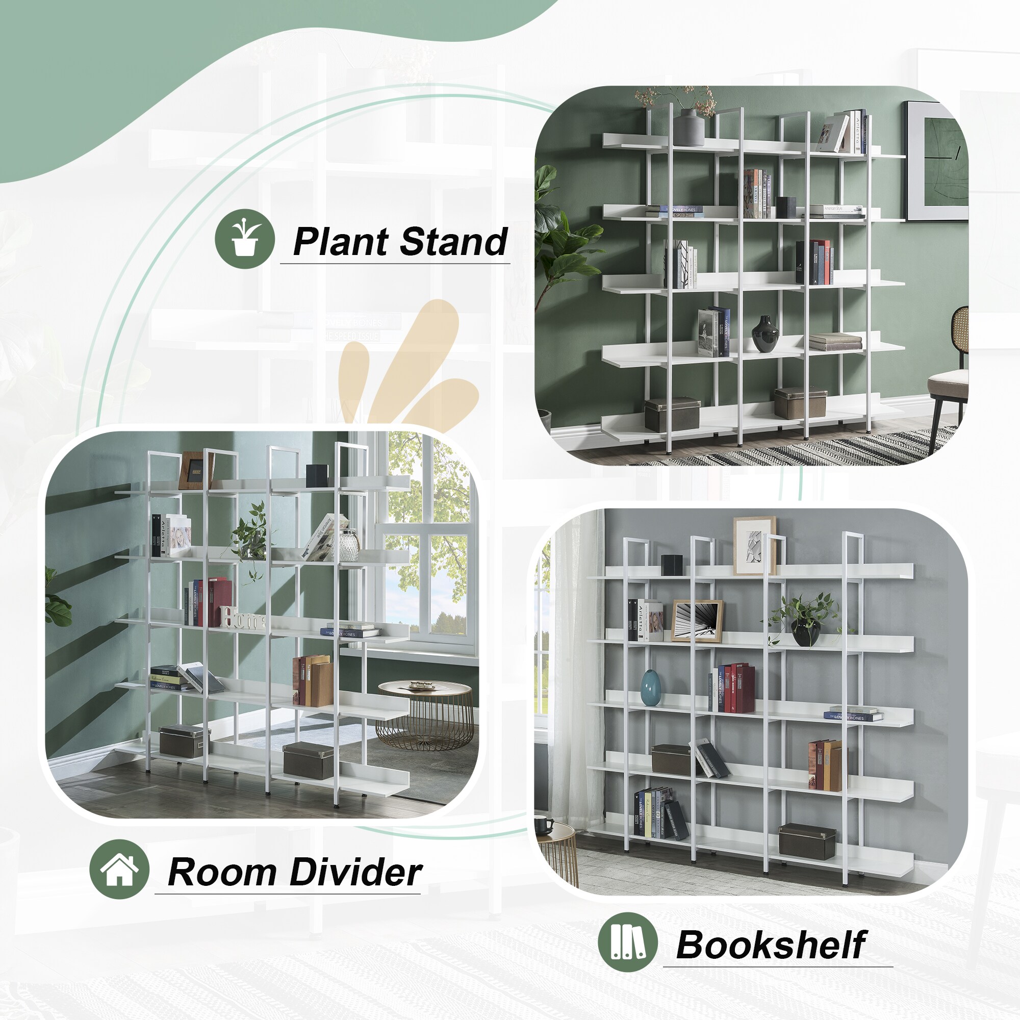 ModernLuxe L-WF286176AAK bookcases - View #4