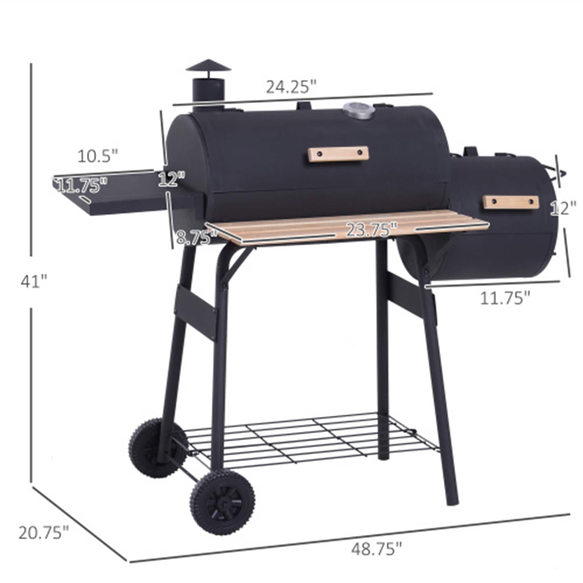 BABOOM BOM-P174290-OR Charcoal-Grills - View #3