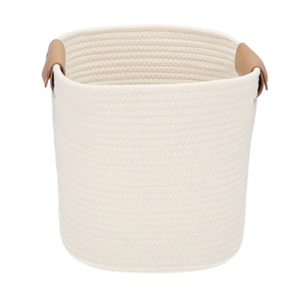 Origin 21 FSI-M-FSM47A ( 11-in W x 11-in H x 12-in D ) Cream Polypropylene Basket