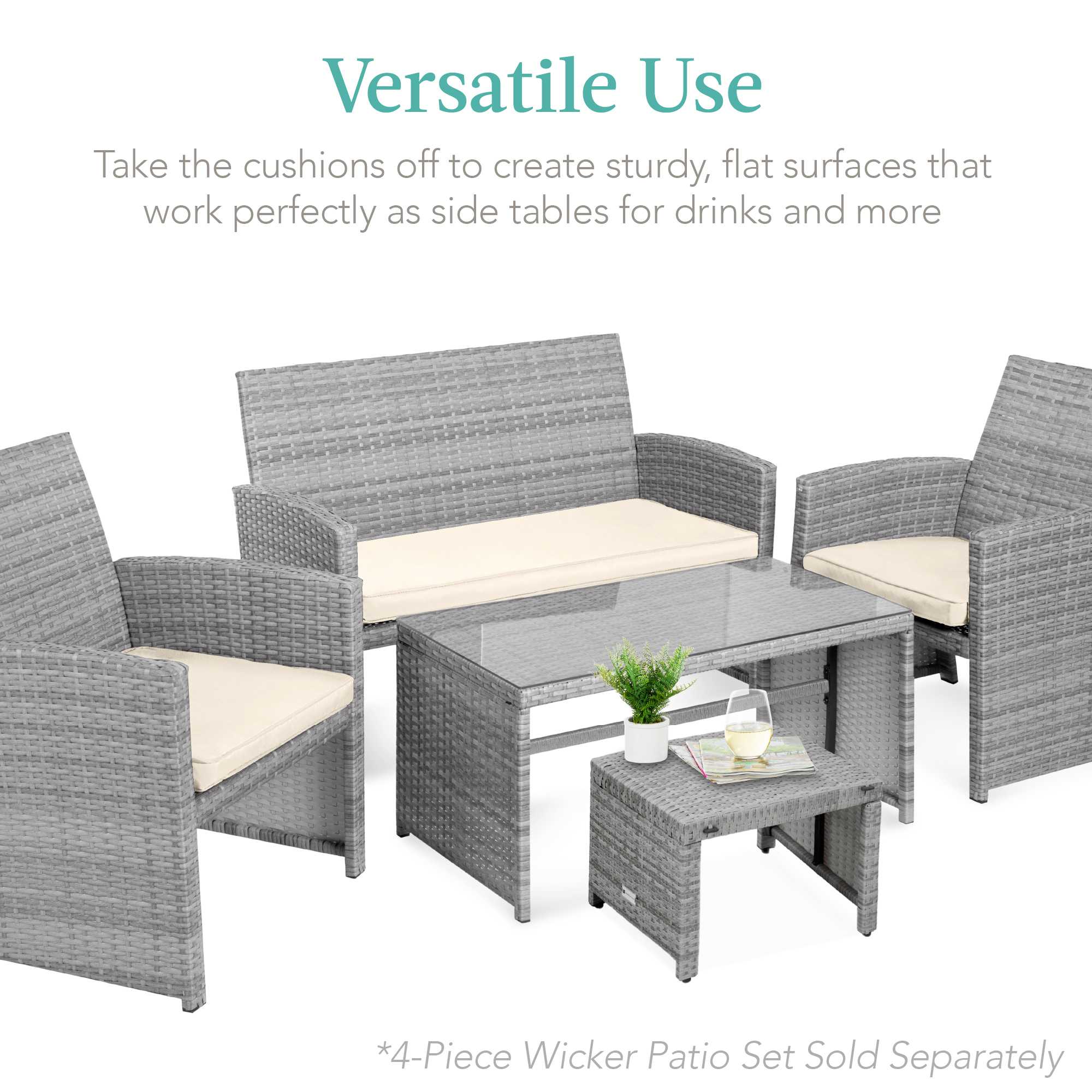 Best Choice Products SKY6591 Stools-Ottomans - View #3