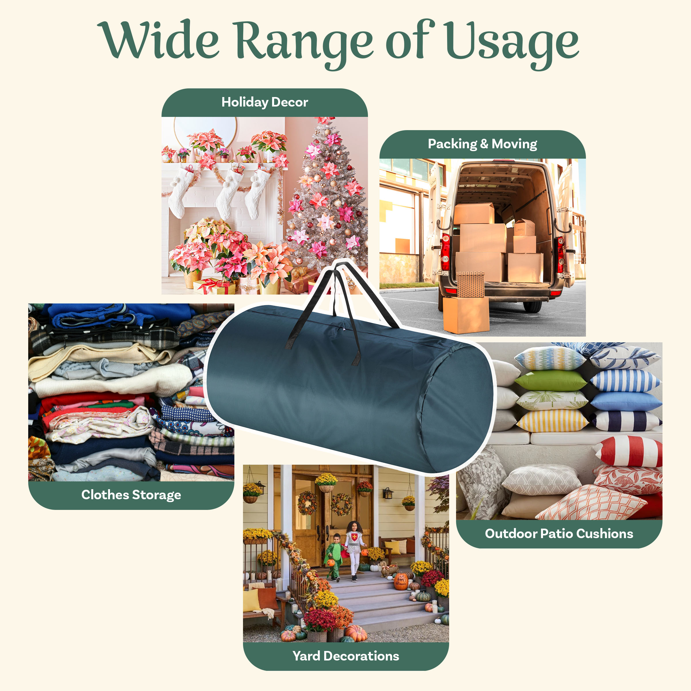 Hastings Home 457627ZCP Christmas-Tree-Storage - View #5