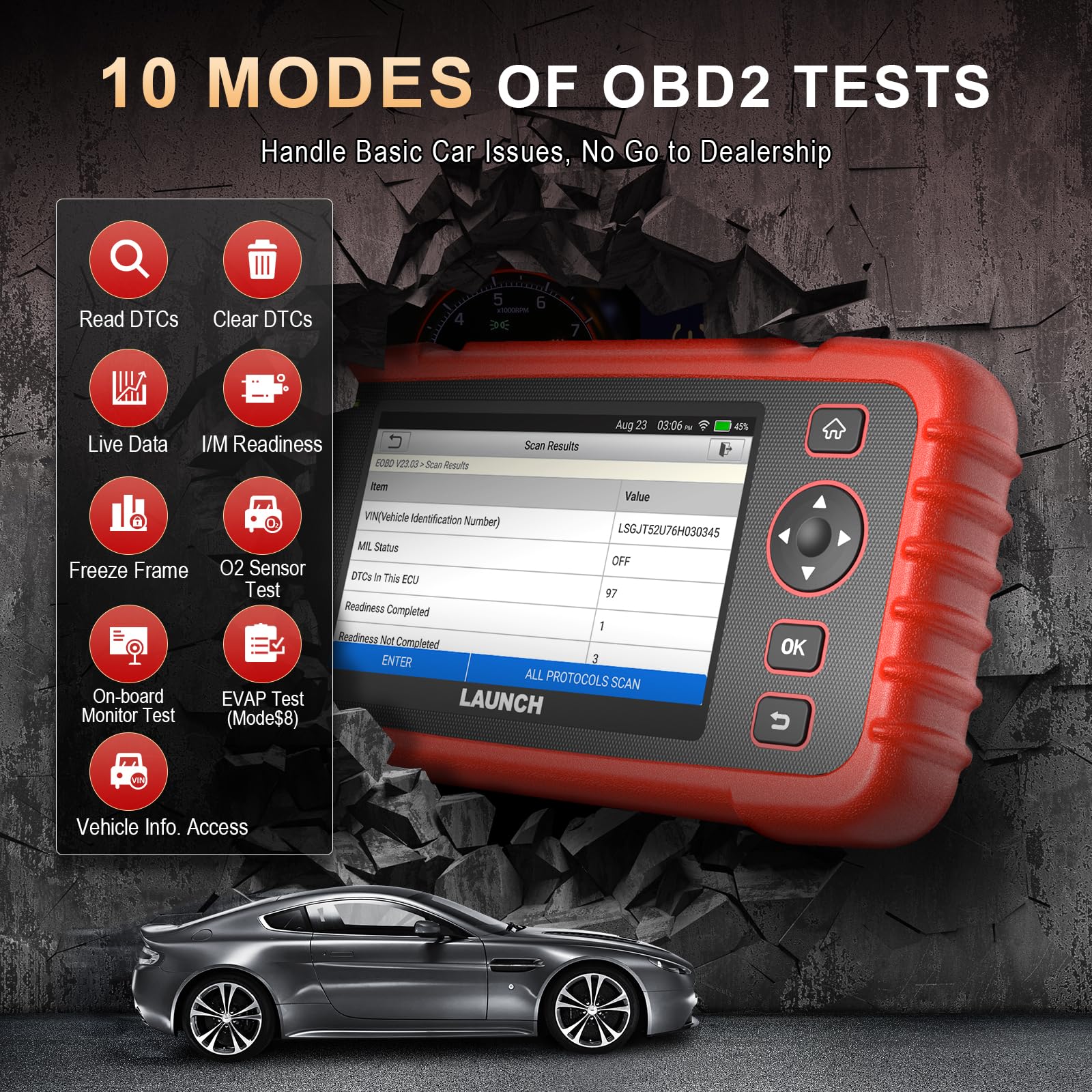 Phivve SM23-123X PLUS Auto-Diagnostic-Testing-Tools - View #4