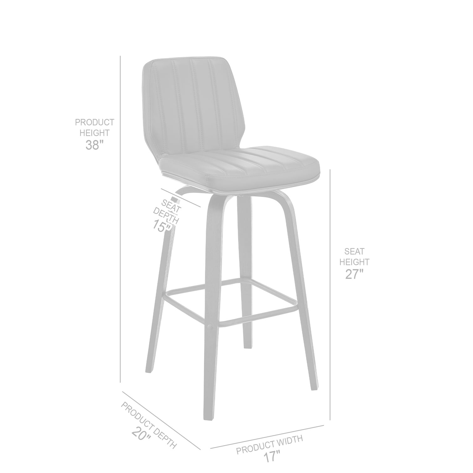 FlowLuxe VQGXZ1V6YR5V stools - View #3