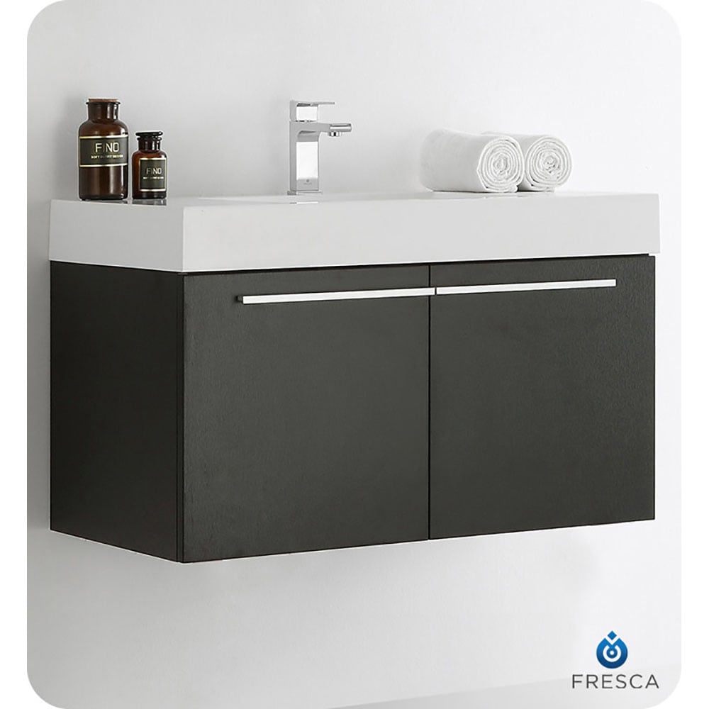 Fresca FCB8090BW-I Bath-Vanity-Combo - View #7