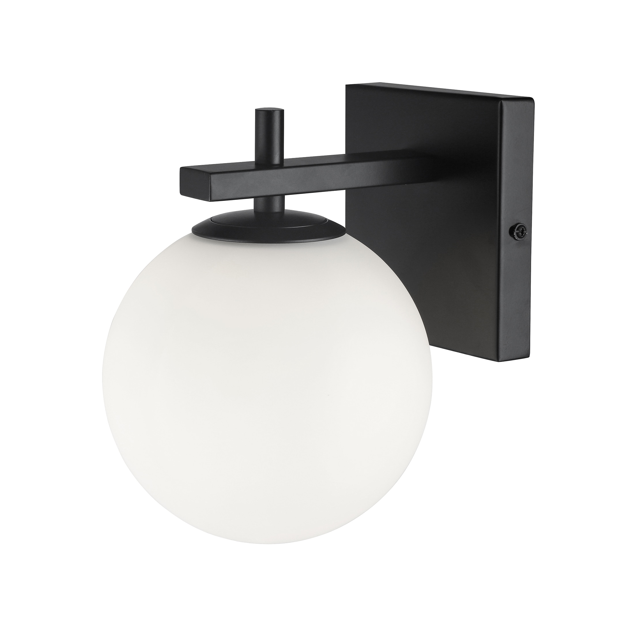 Dainolite VAD-51W-MB Vivaldi 6-in 1 -Light Matte Black Transitional Vanity light