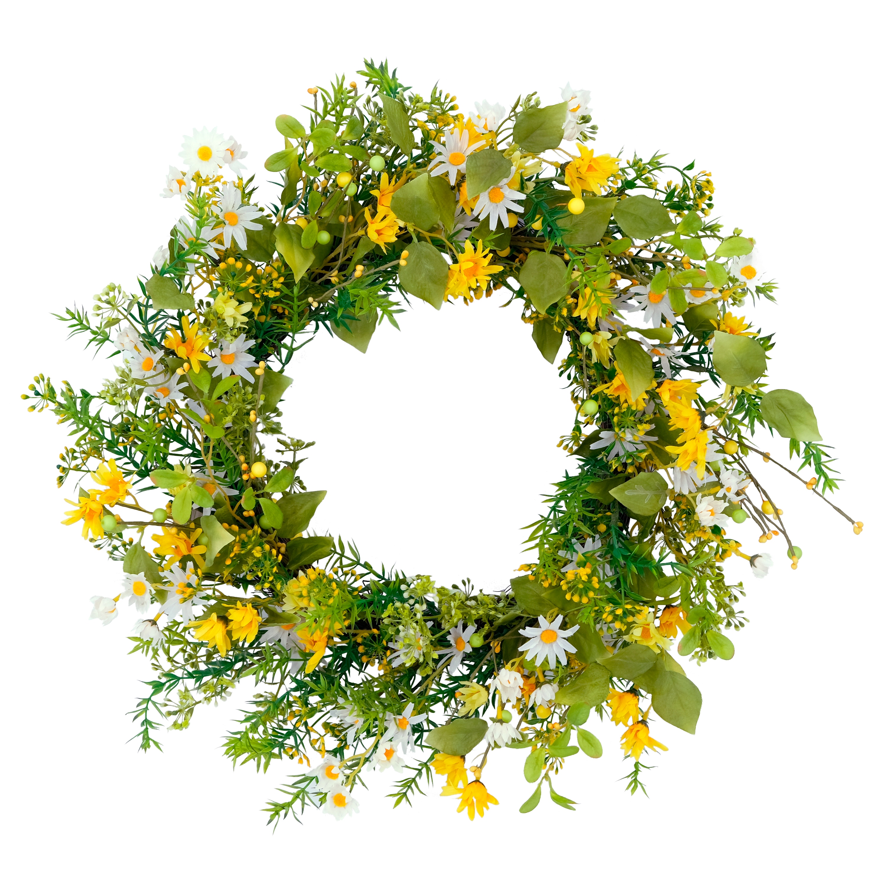 Puleo International 2586A-W24 24-in H Any occasion Hanging decoration Wreath