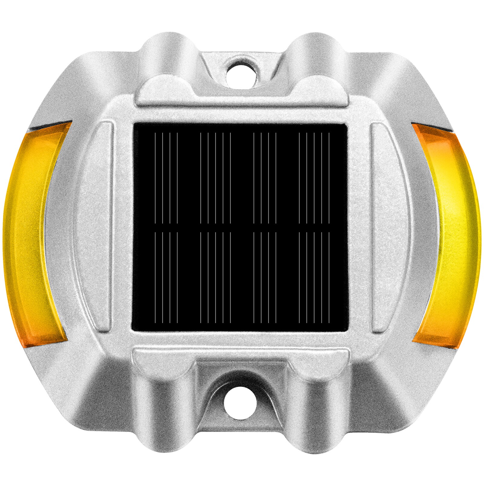 Solar-Powered LED Pathway Lights in Bright Orange, Multipack