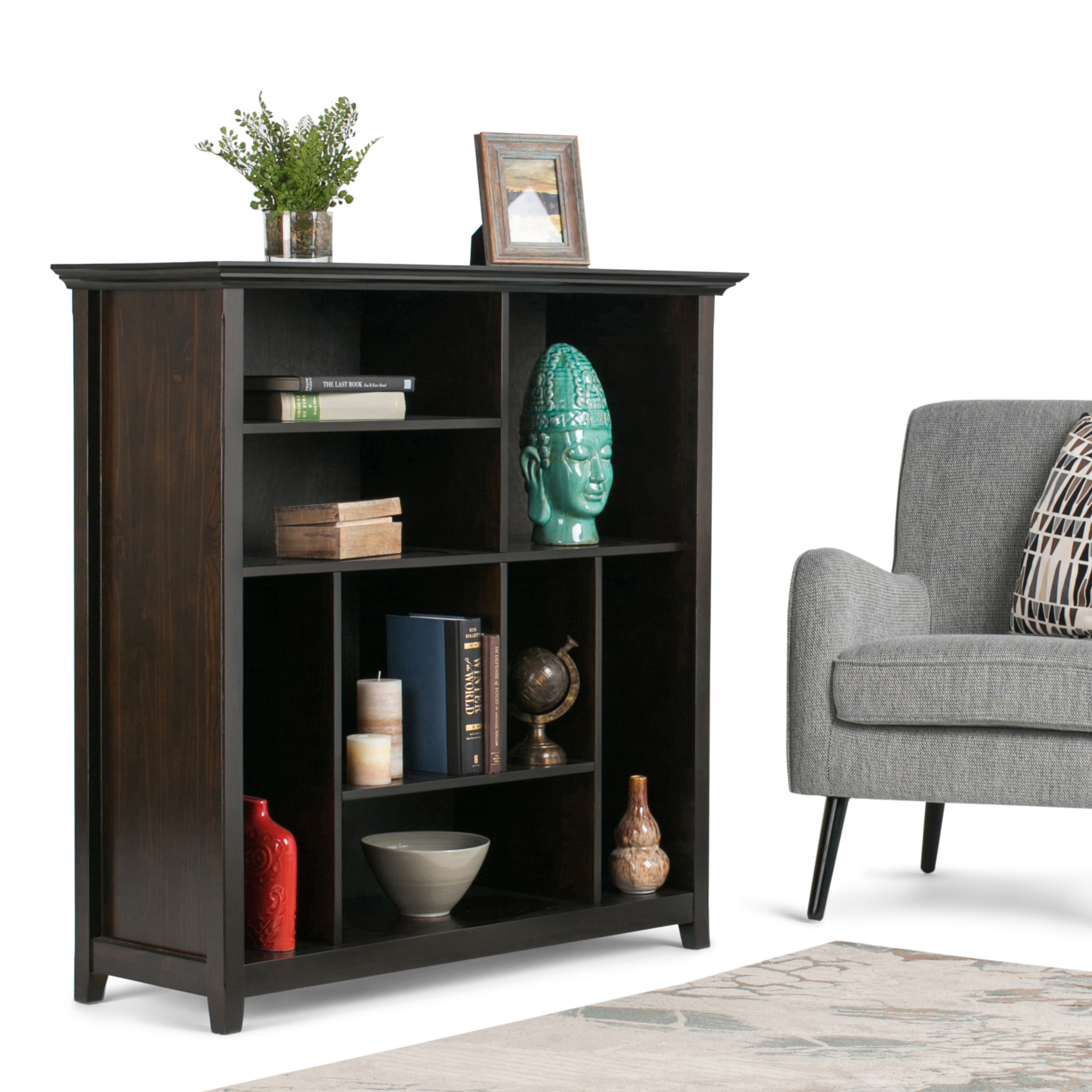 Simpli Home AXCRAMH19-HIC bookcases - View #7