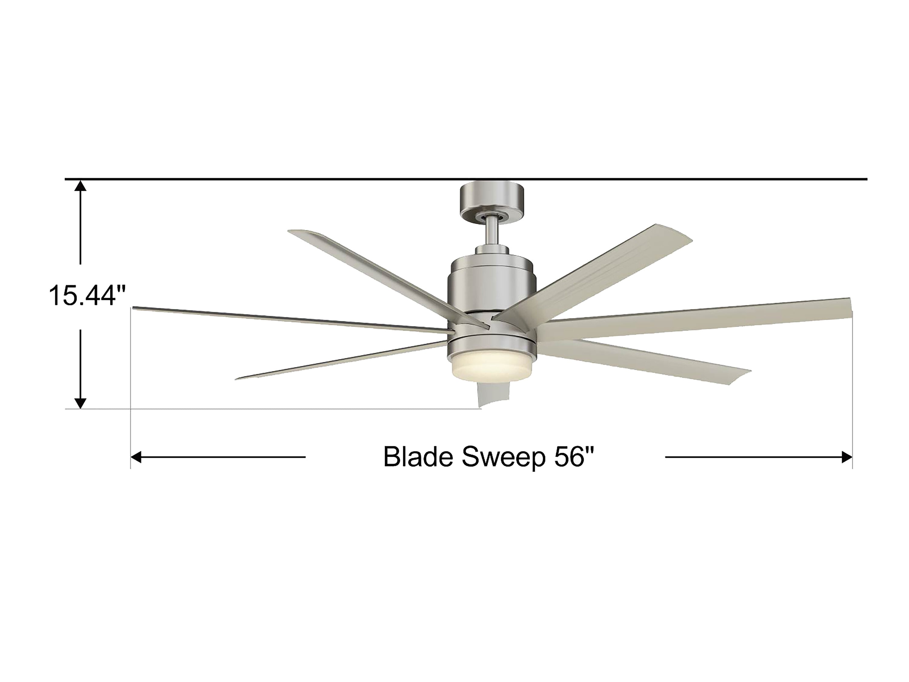 Fanimation Studio Collection LP8377LBN Ceiling-Fans - View #11