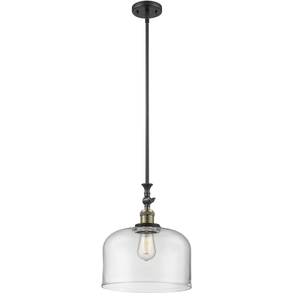 Innovations Lighting 1745178 206-BAB-G72-L Franklin Restoration Bell Mini Pendant