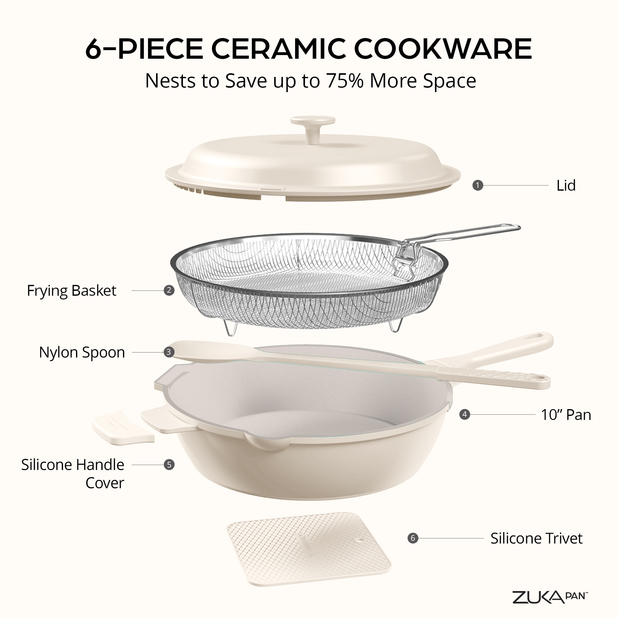 GraniteStone Diamond 6014 Cooking-Pans-Skillets - View #2