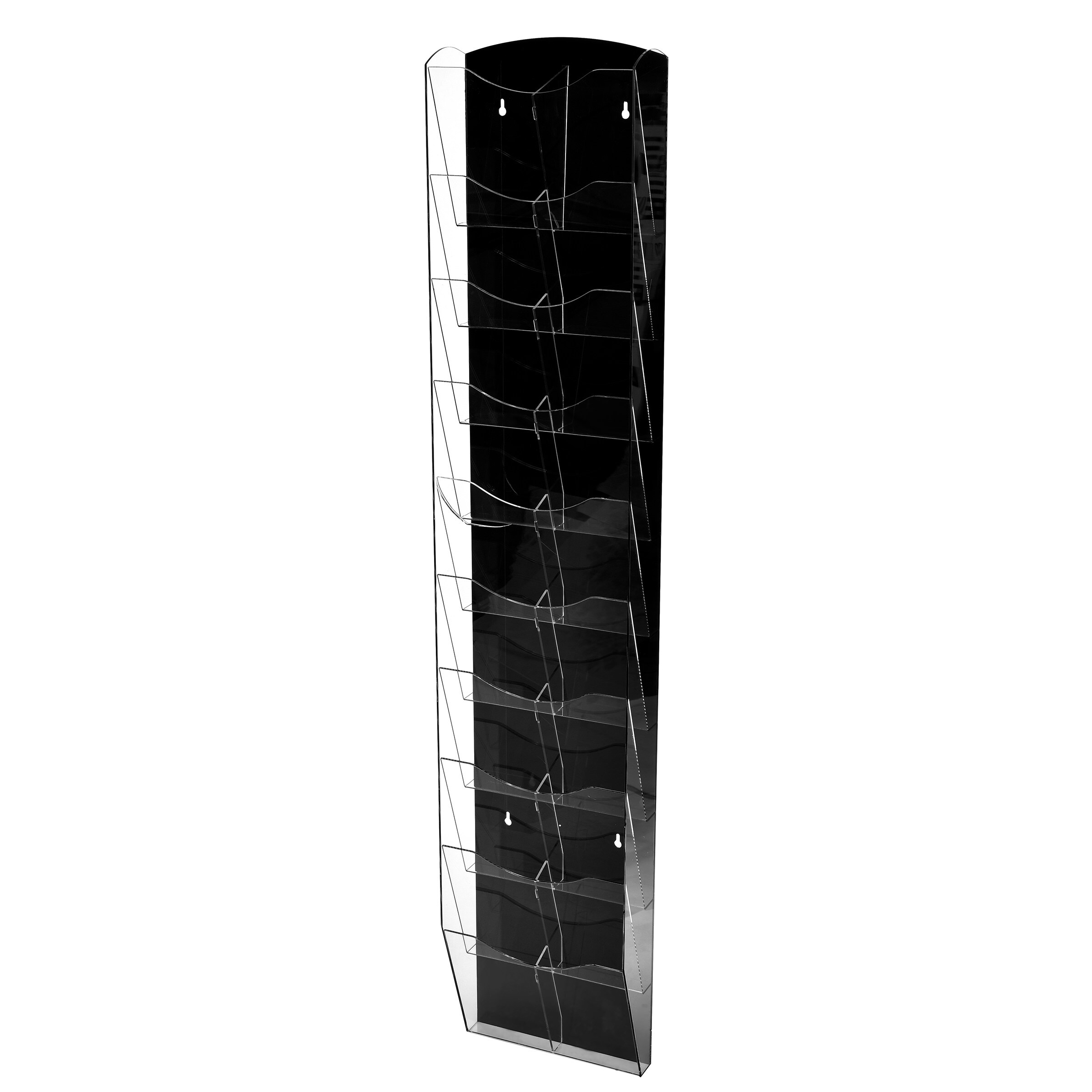 AdirOffice 640-5110-BLK-2PK Wall-Mounted-Shelving - View #4