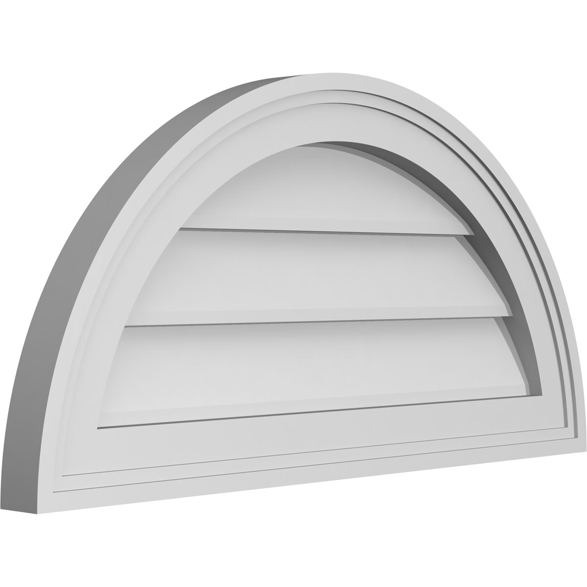 Ekena Millwork GVPHR24X1202SN Gable-Vents - View #2