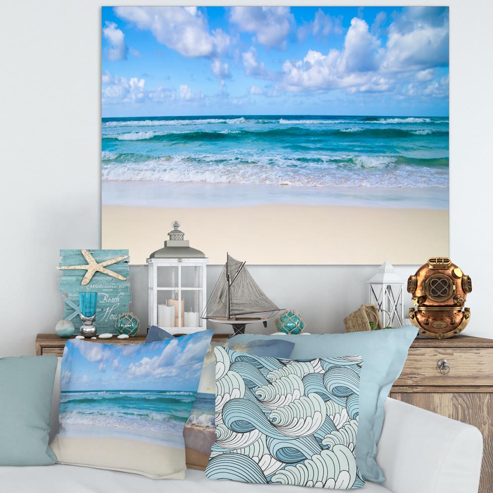 Designart 30-in H x 40-in W Coastal Print on Canvas at Lowes.com