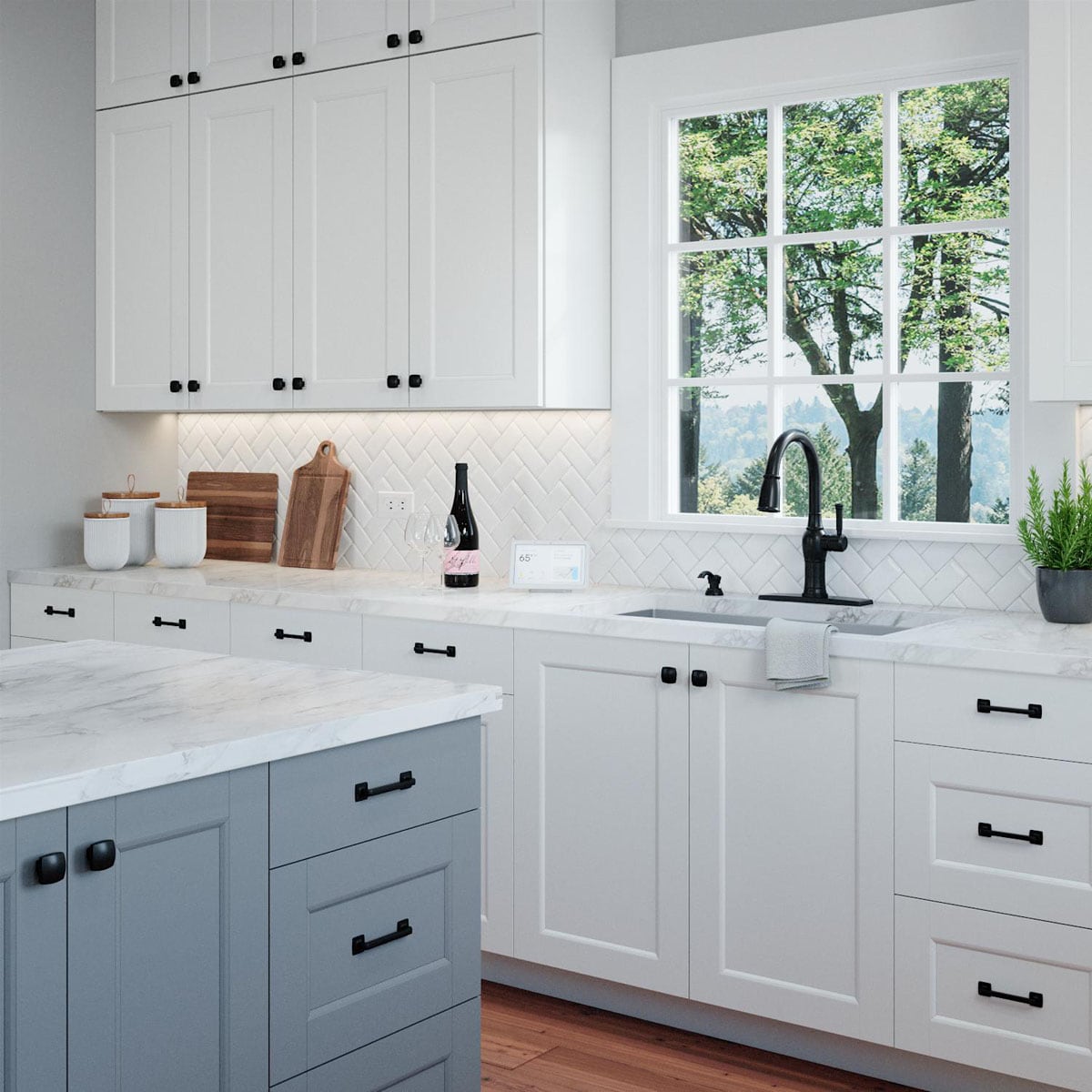 Sumner Street Home Hardware Boise 1-1/4-in Matte Black Sumner Street Home Hardware Boise 1-1/4-in Matte Black