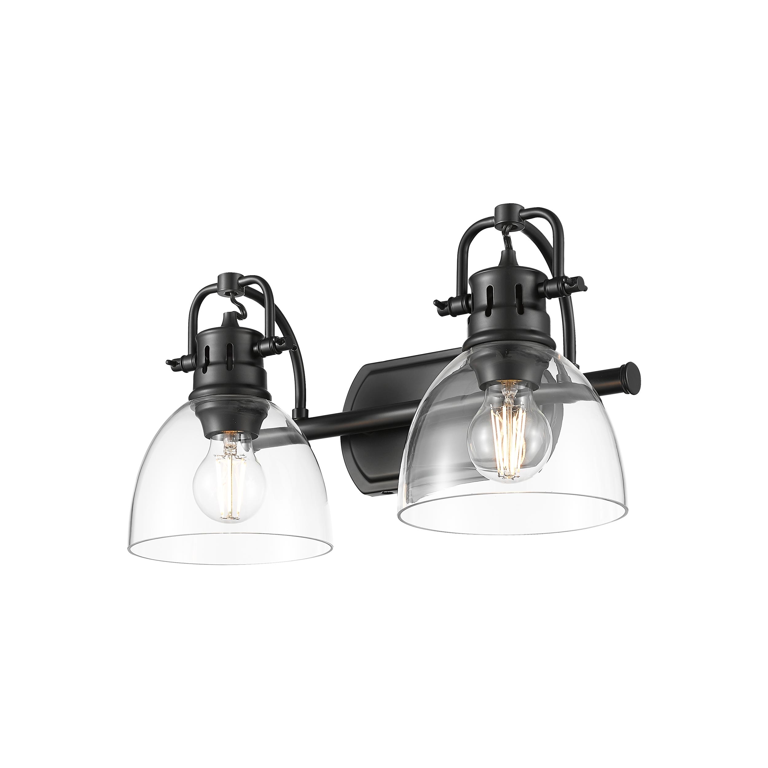 Golden Lighting 3602-BA2 BLK-CLR b089995 - View #4