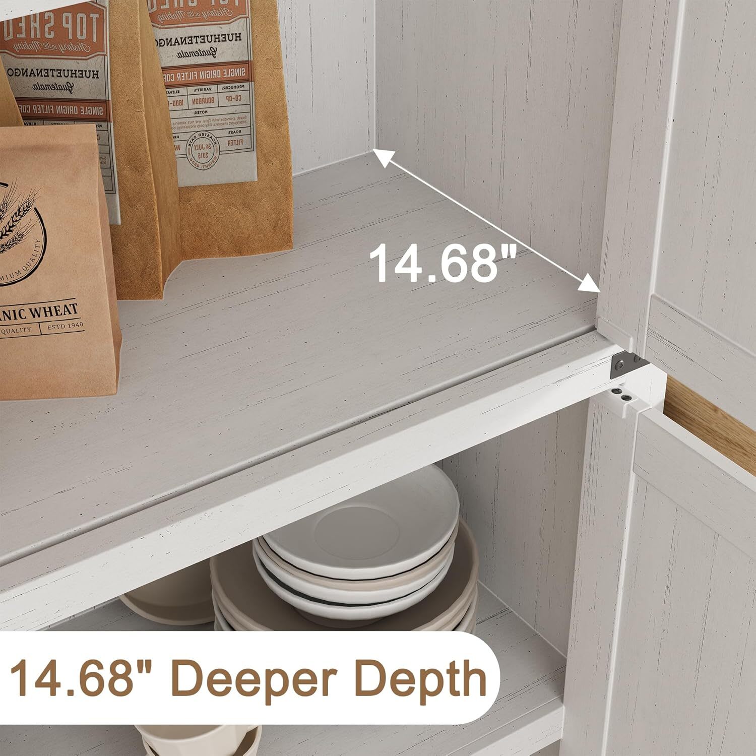 WhizMax XSN-PHO-330801-WHM bookcases - View #7