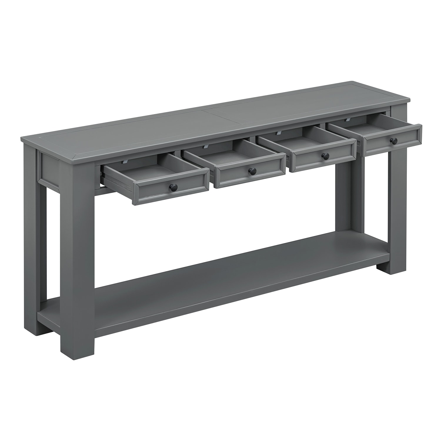 SINOFURN SYA020138GY Craftsman Finished Console table