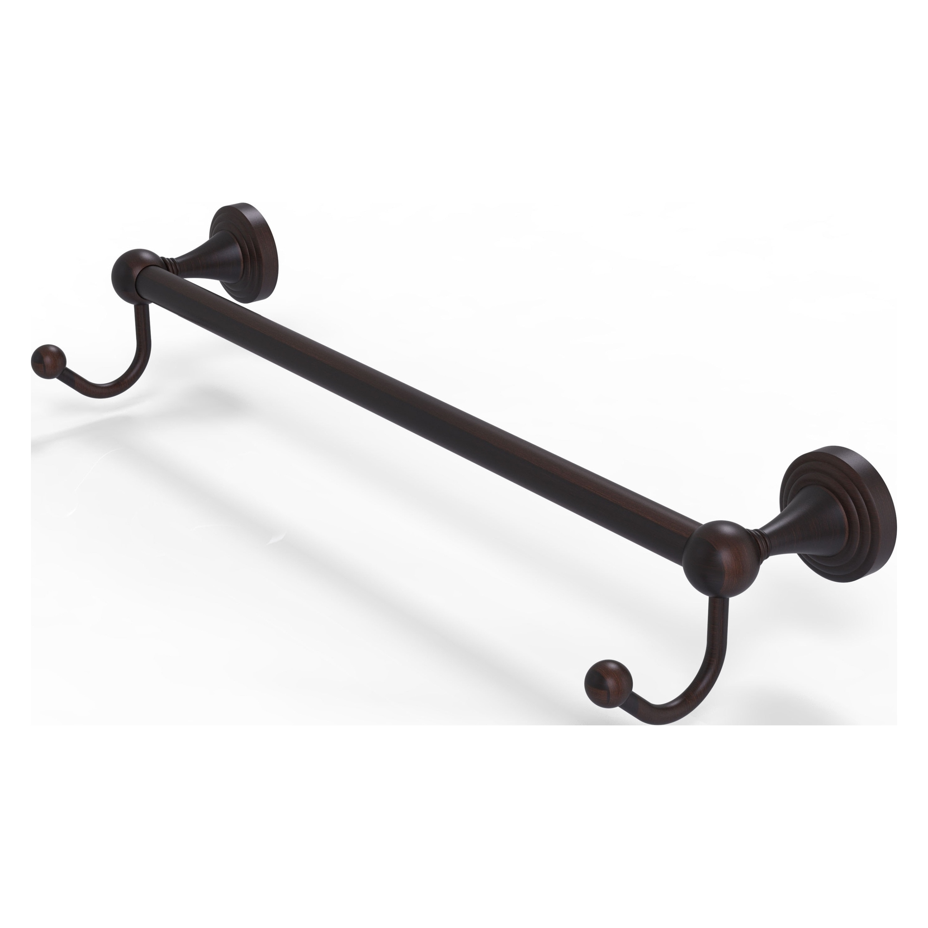 Allied Brass SG-41-30-HK-VB Sag Harbor 30-in Venetian Bronze Wall mount Single Towel Bar