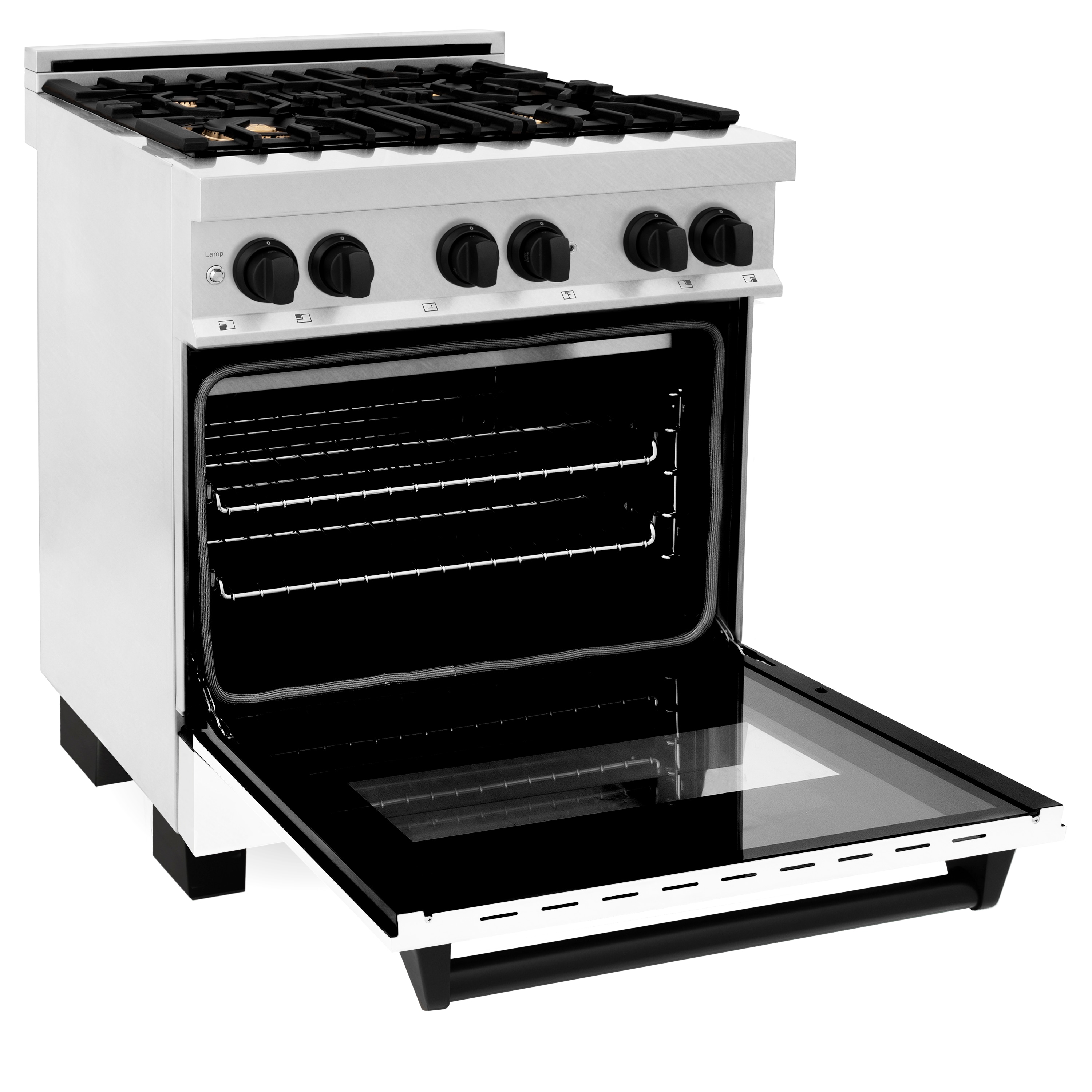 ZLINE KITCHEN & BATH RASZ-WM-30-MB Dual-Fuel-Ranges - View #3