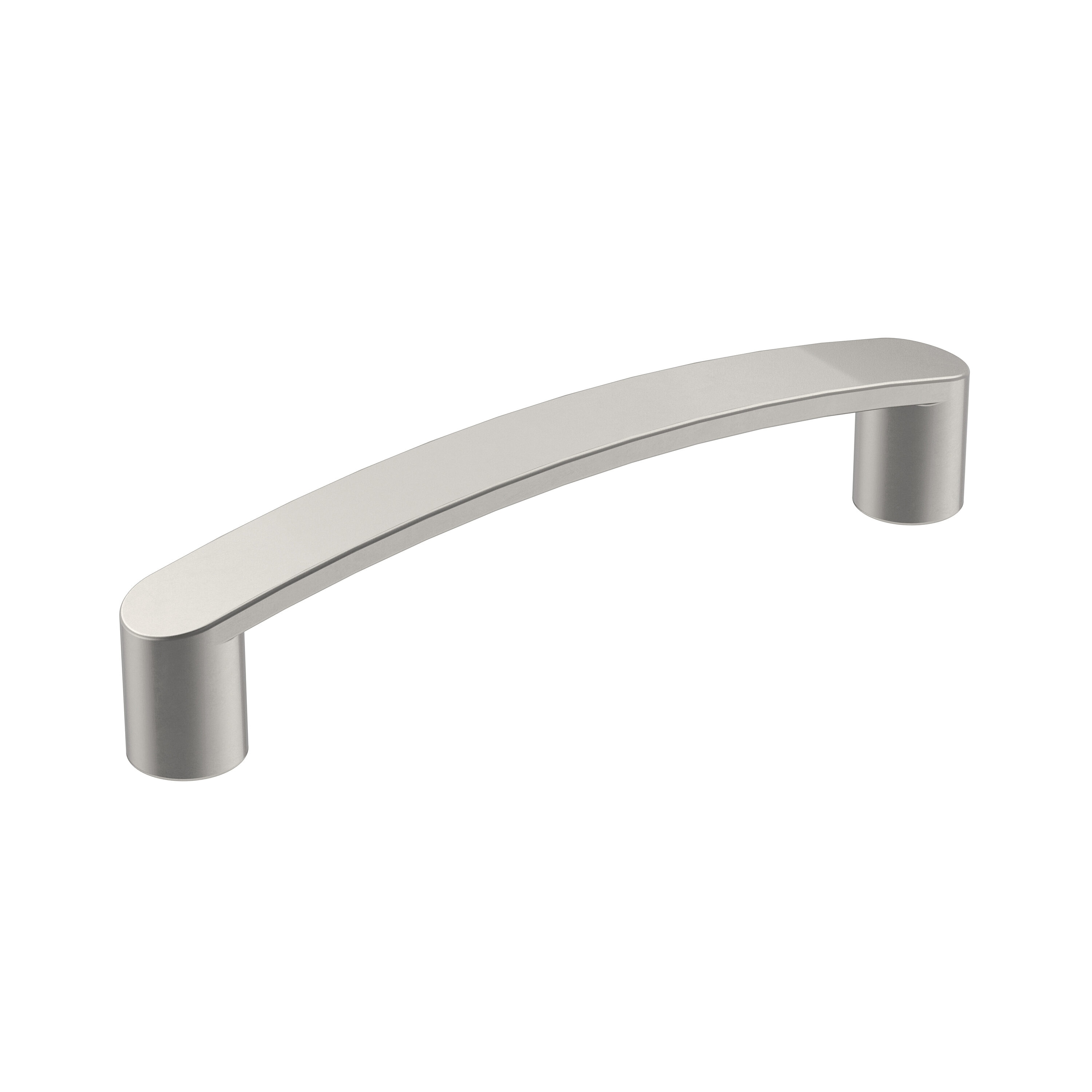 Amerock BP36899G10 Rift 3-3/4-in , 96mm Center to Center Satin Nickel Arch Handle