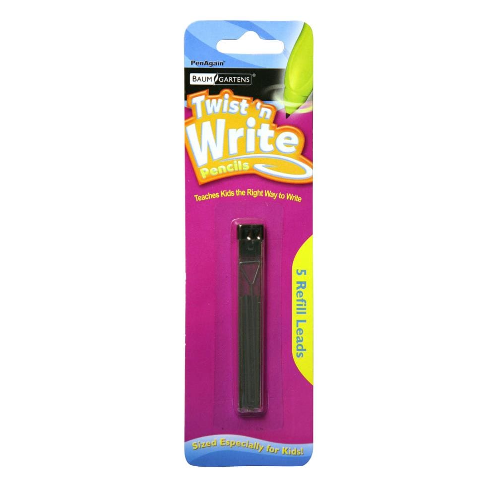 PenAgain Twist N Write Pencil Lead Refills, 5 Per Pack, 12-Pack at ...