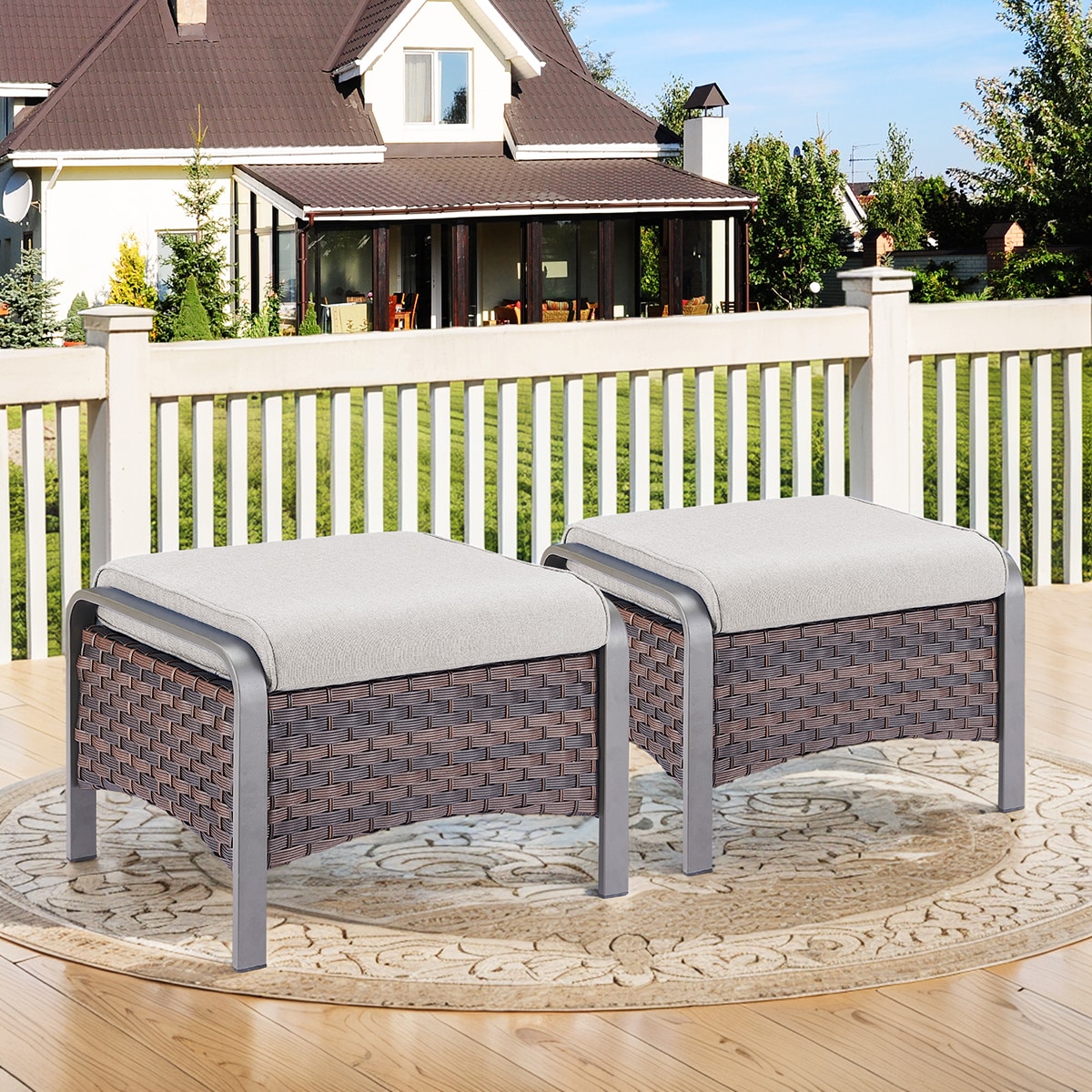 Rilyson FSTZB40-2 Stools-Ottomans - View #2