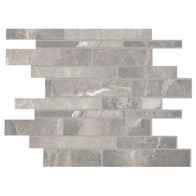 Mohawk Foreverstyle Gray Marble 12 In X, Mohawk Glass Mosaic Tile