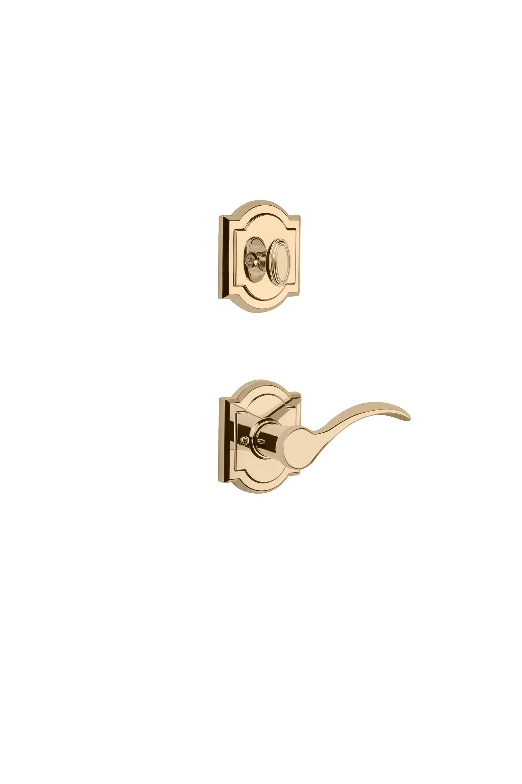 Baldwin Prestige Avendale Lifetime Polished Brass Single