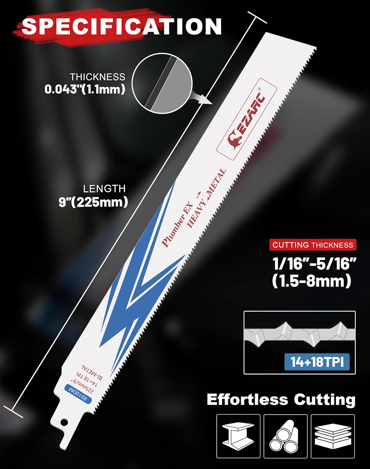 EZARC 802048 Reciprocating-Saw-Blades - View #5
