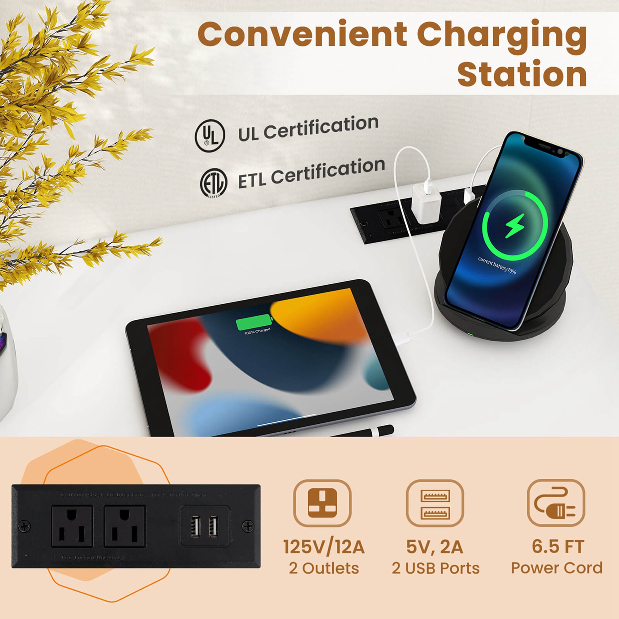 Costway HCST02079 desks - View #3