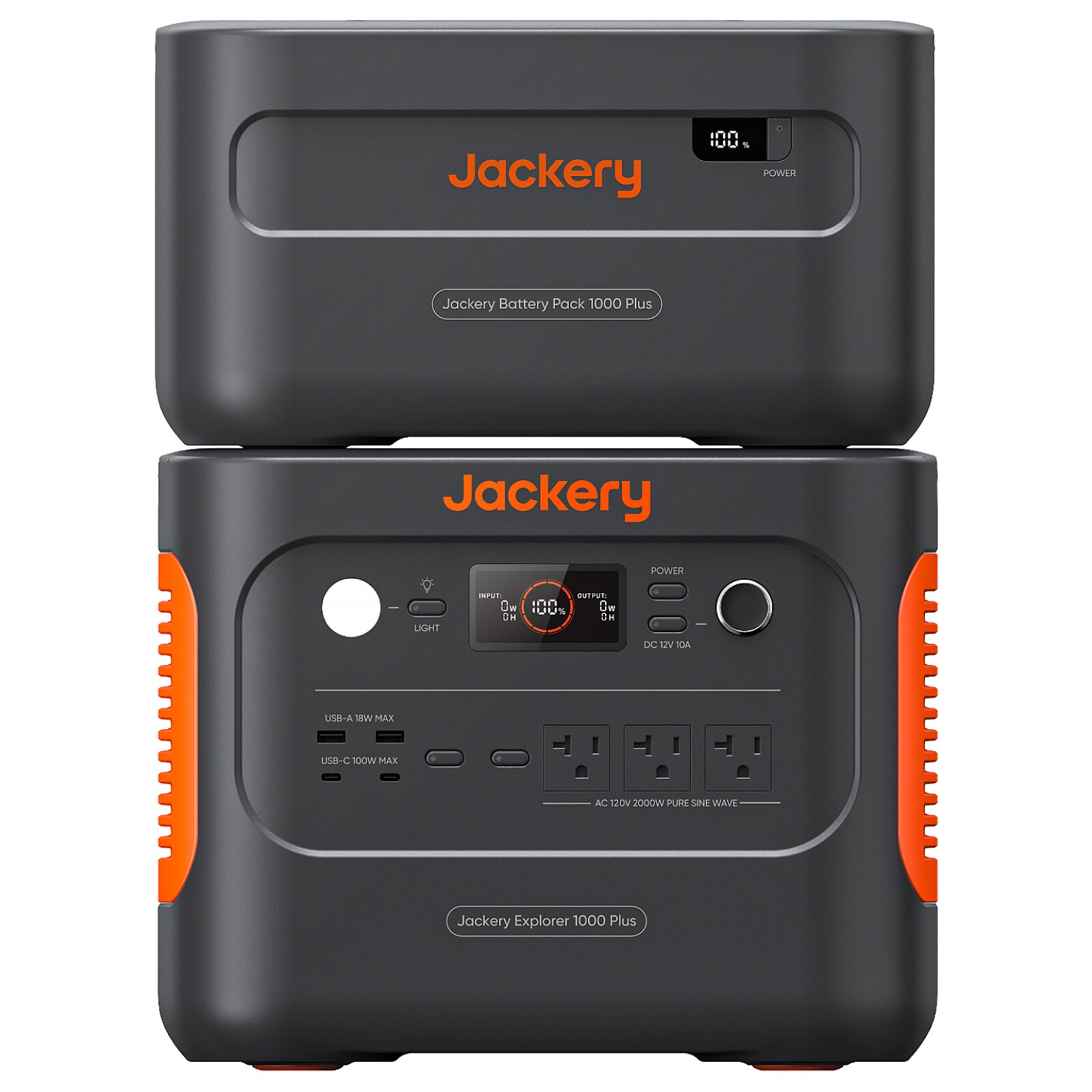 Jackery Explorer 1000 Plus (Expand to 2520Wh) 2000-Watt Portable