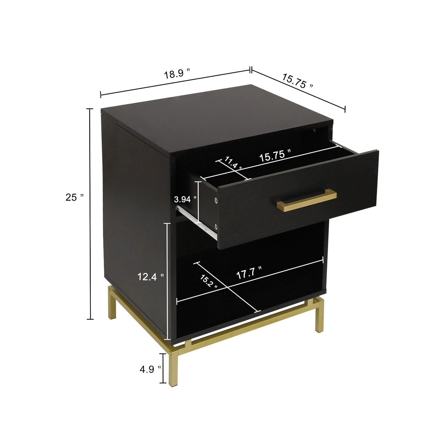 Delarpo H0065 nightstands - View #2