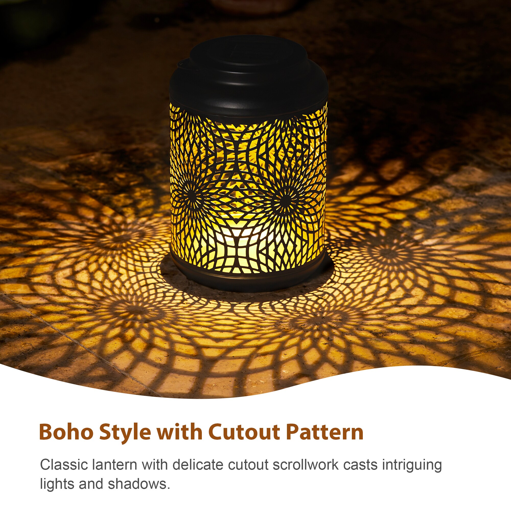 Glitzhome 2023300015 Outdoor-Decorative-Lanterns - View #5