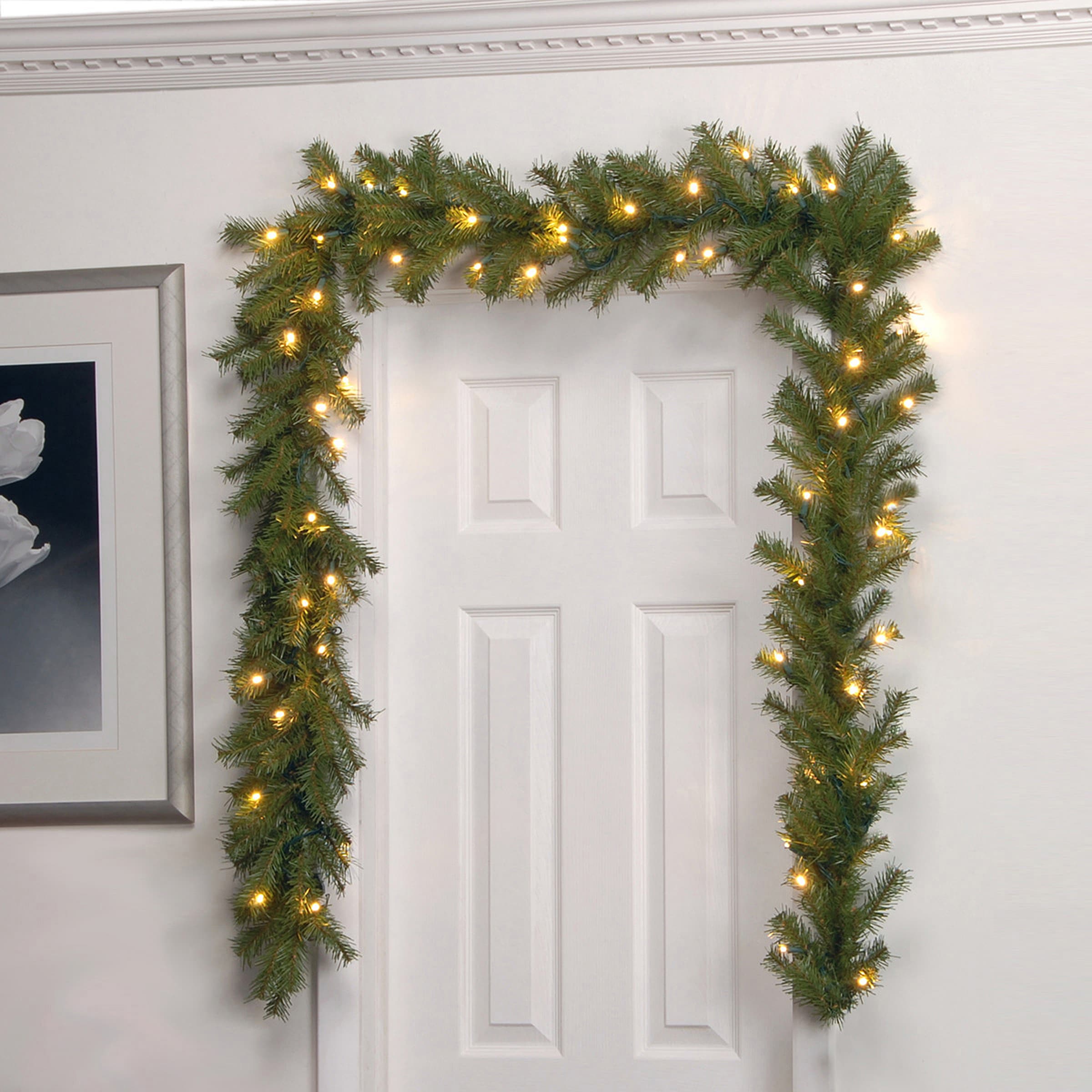 National Tree Company NF3-300T-9A-S Artificial-Christmas-Garland - View #2