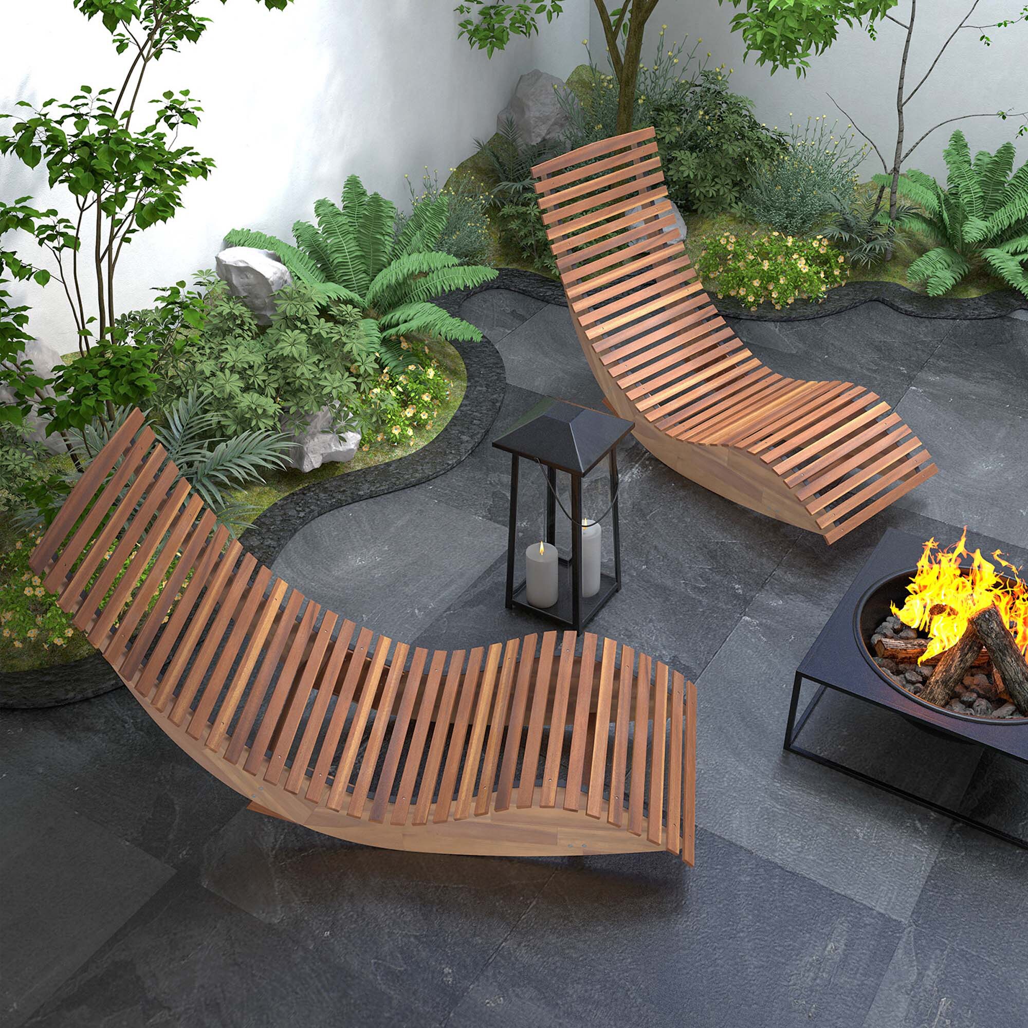 Costway HCST00381 Patio-Chairs - View #3
