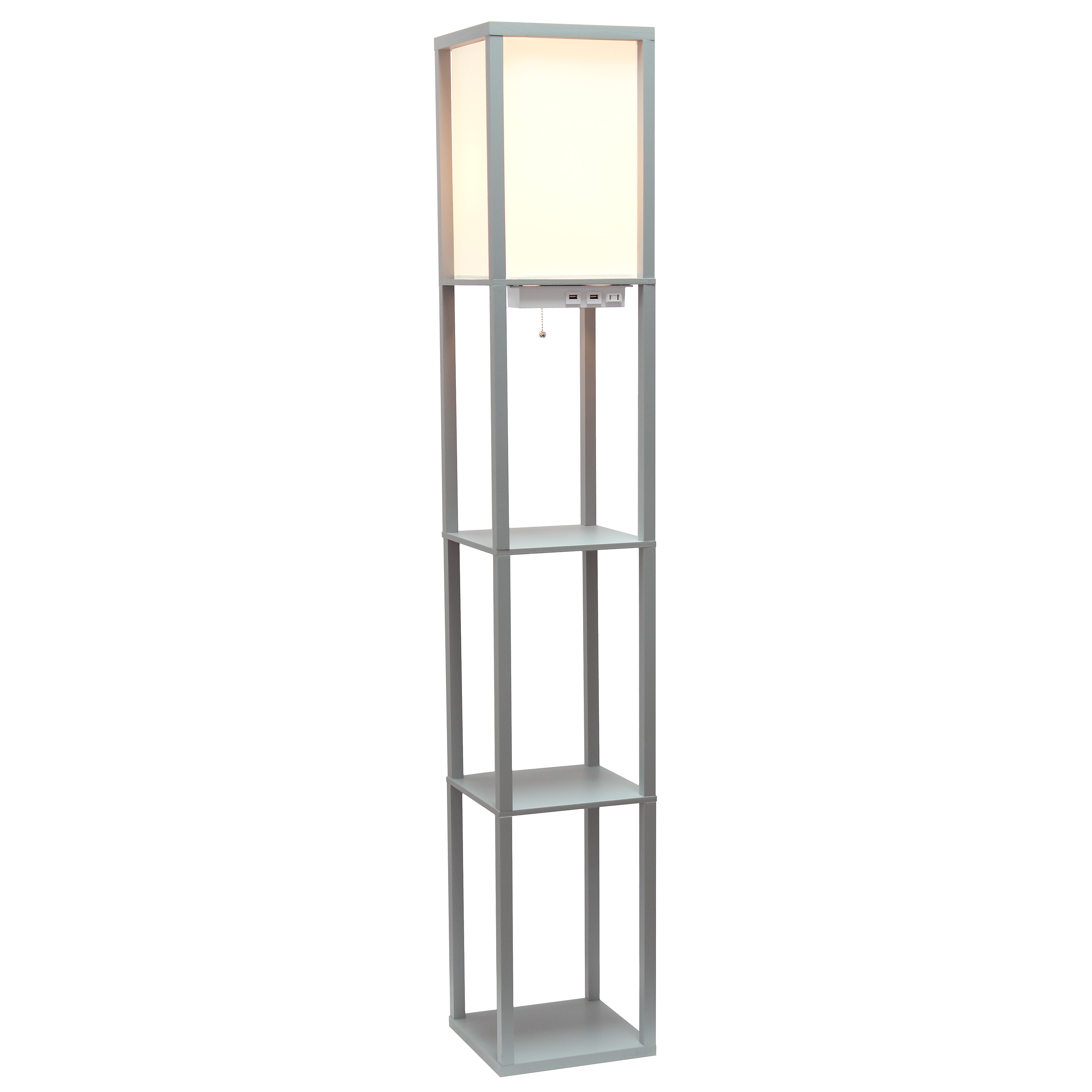 Simple Designs LF1037-GRY floorlamps - View #2