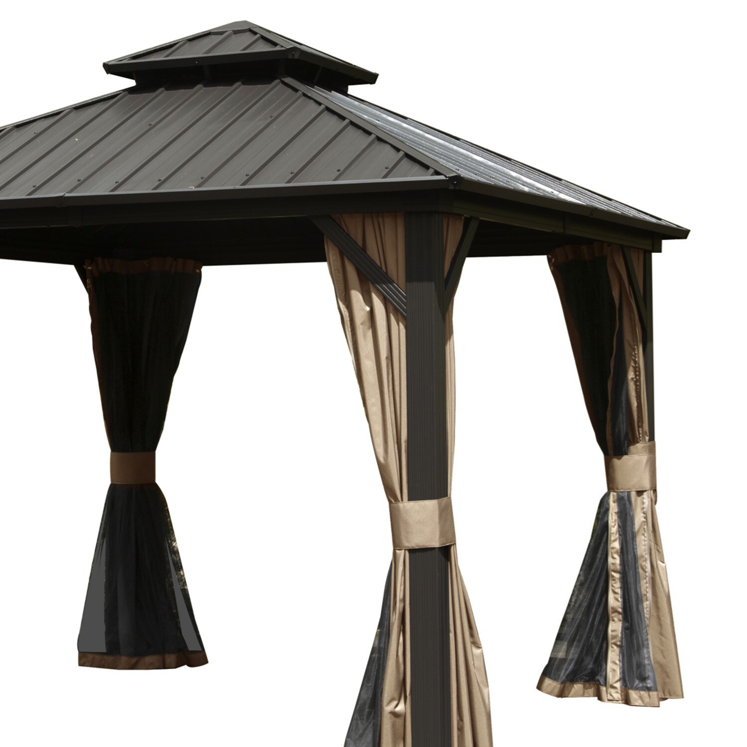 ToolCat PG2-82-PT Wood-Resin-Gazebos - View #7