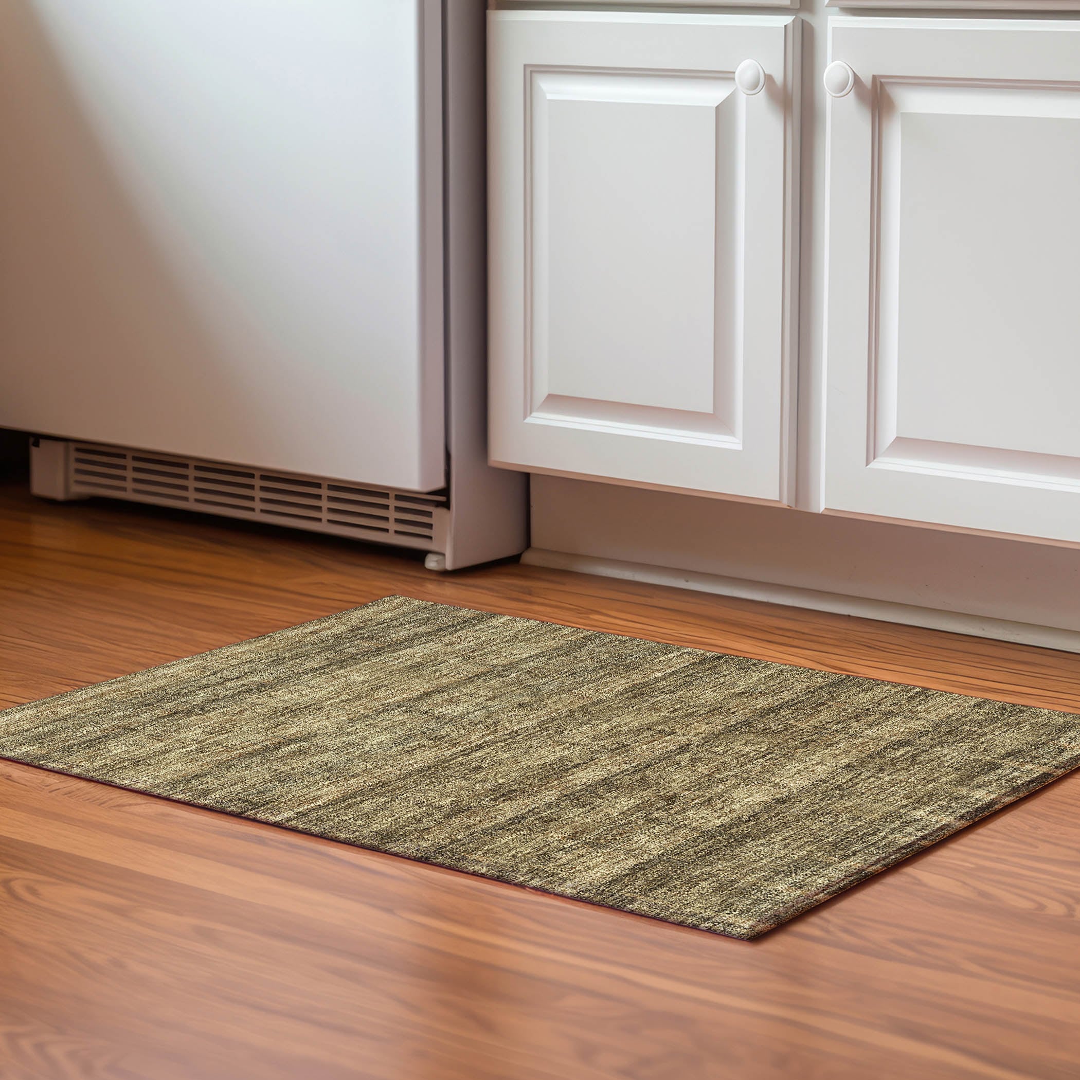 Addison Rugs AMF629BR20X30 Mayfield AMF629BR 2 x 3 (ft) Loomed Polyester Brown Rectangular Indoor Geometric Machine washable Area rug