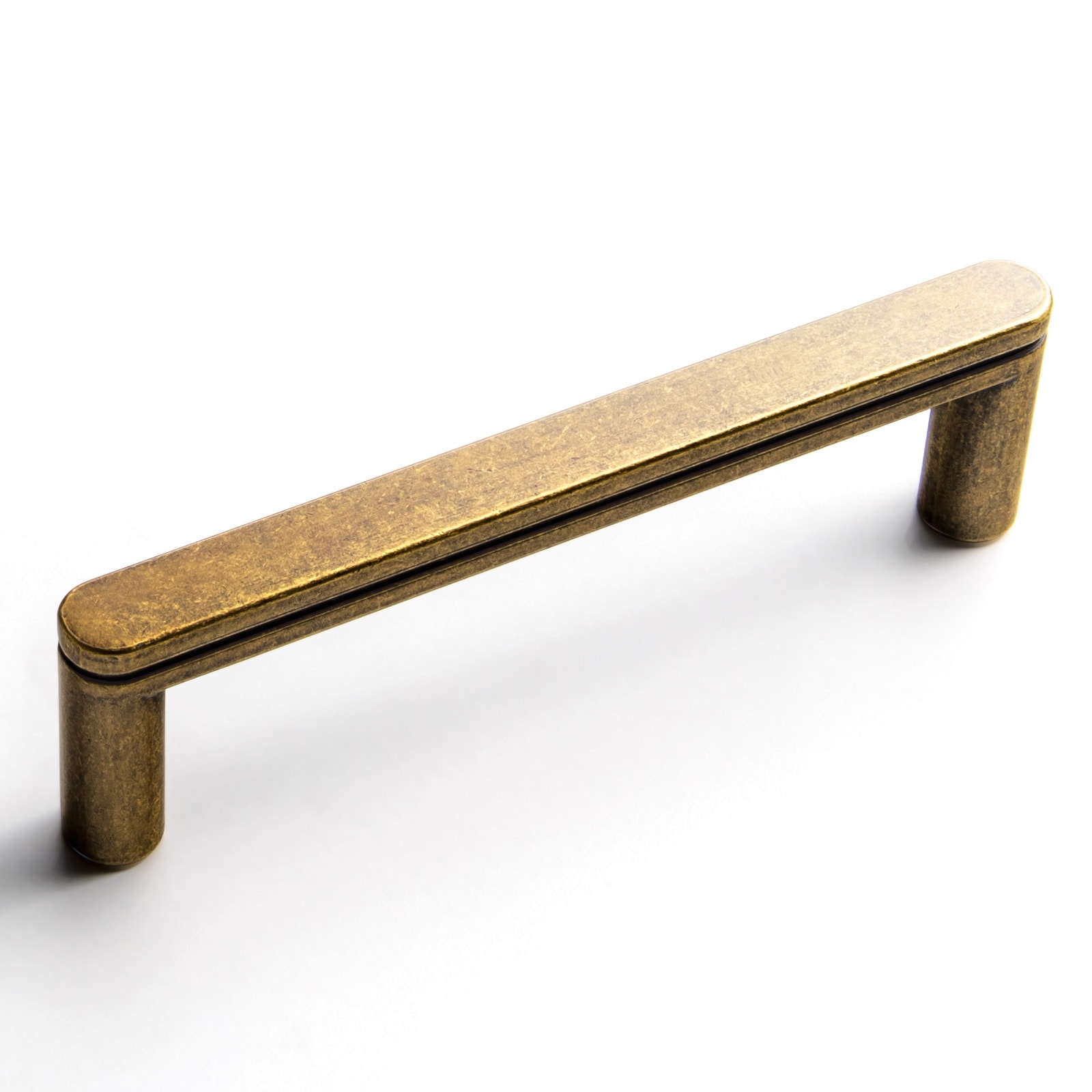 Miaokesen 2065GT-96 3-3/4-in , 96mm Center to Center Antique Brass Novelty Handle 6 -Pack