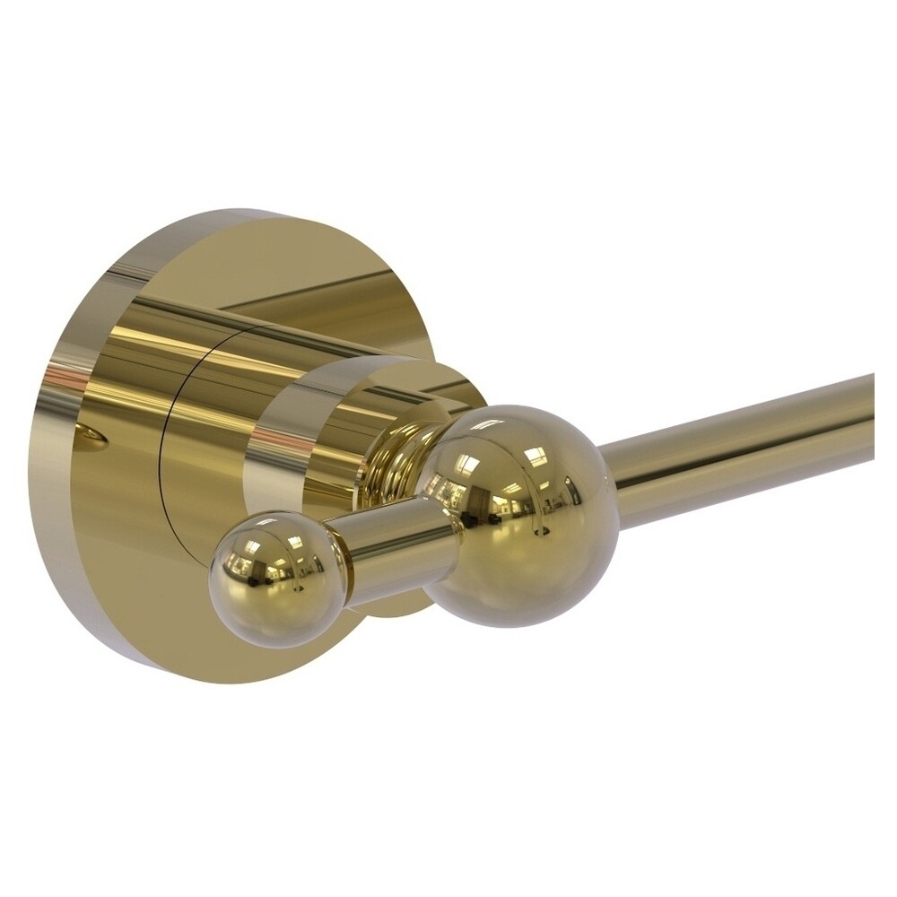 Allied Brass Shadwell 36-in Unlacquered Brass Wall Mount Single