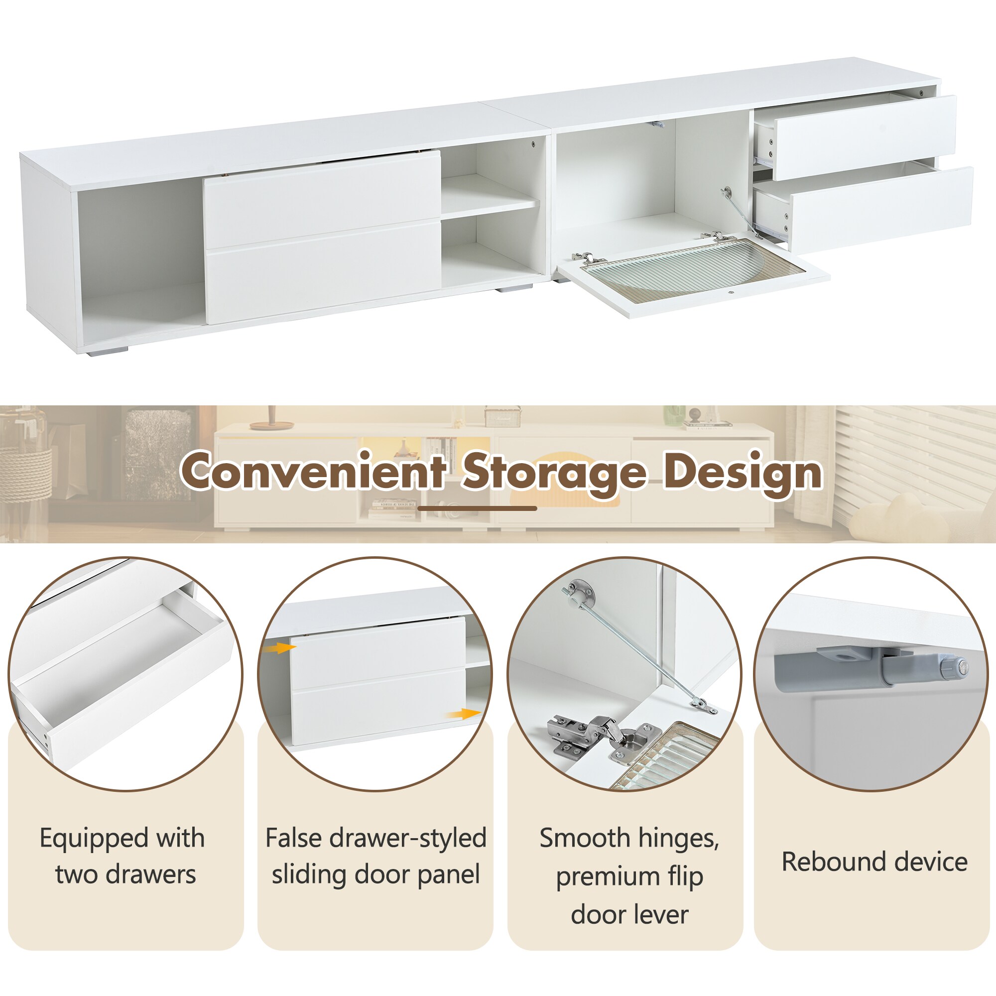 ModernLuxe N721P198932K Tv-Stands - View #6