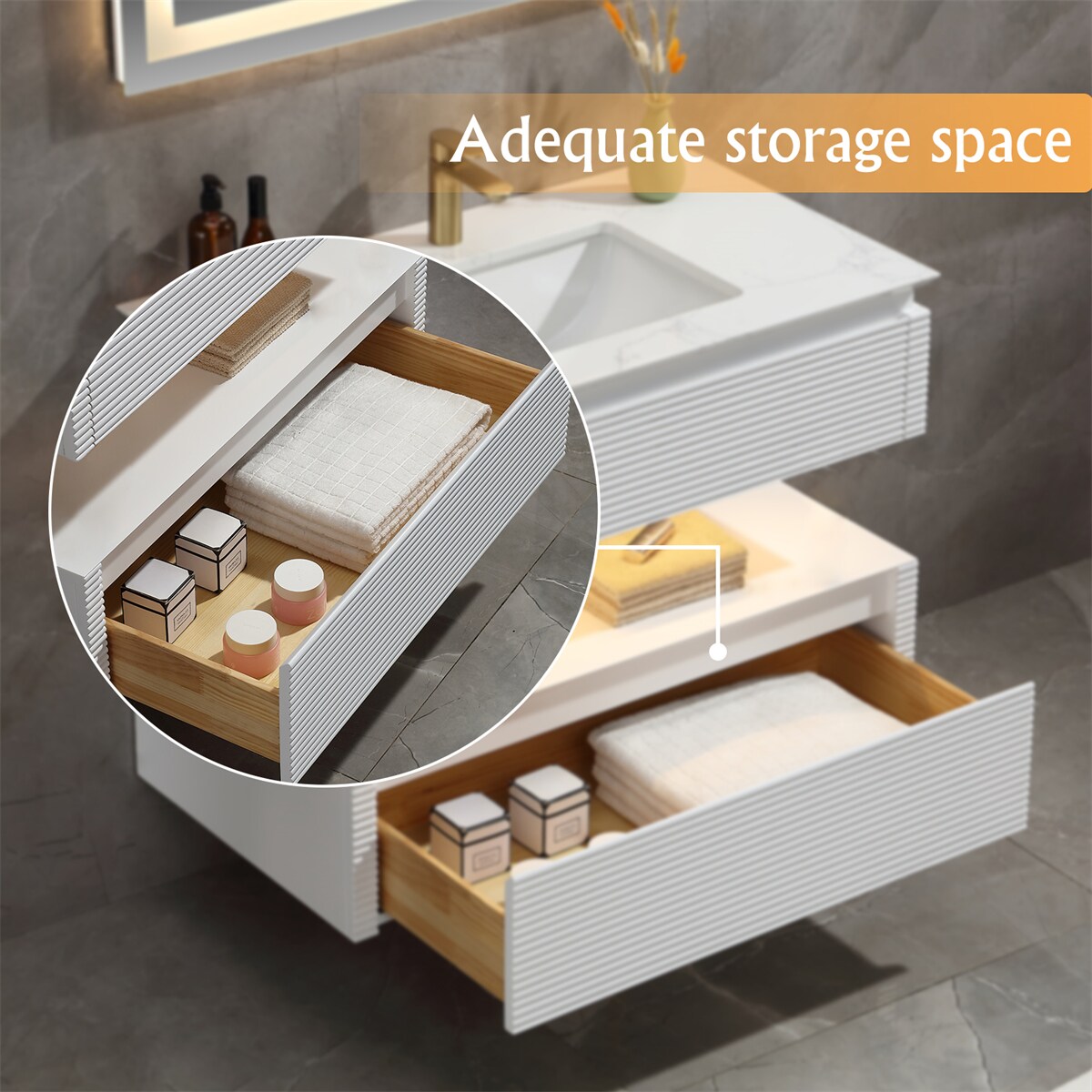 Iseryn AAB36V12WH Bath-Vanity-Combo - View #5