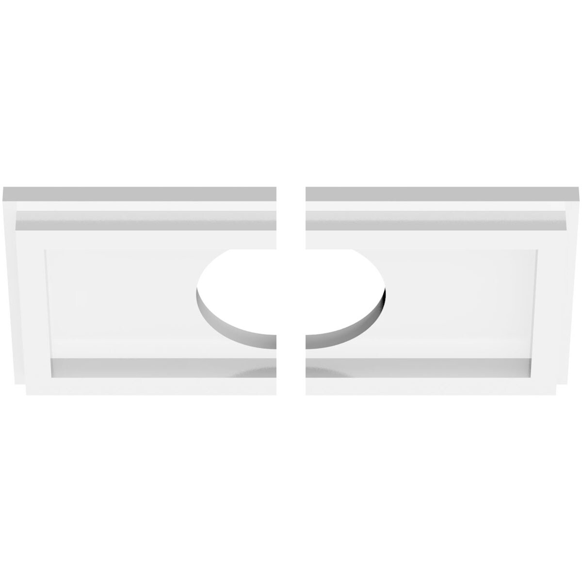 Ekena Millwork CMP10X5RE2-03000 Ceiling-Medallions - View #2